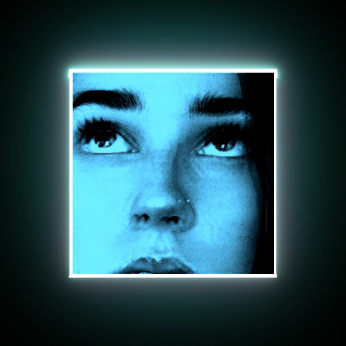 Absence #2, Digital Image, 50x50 inches.