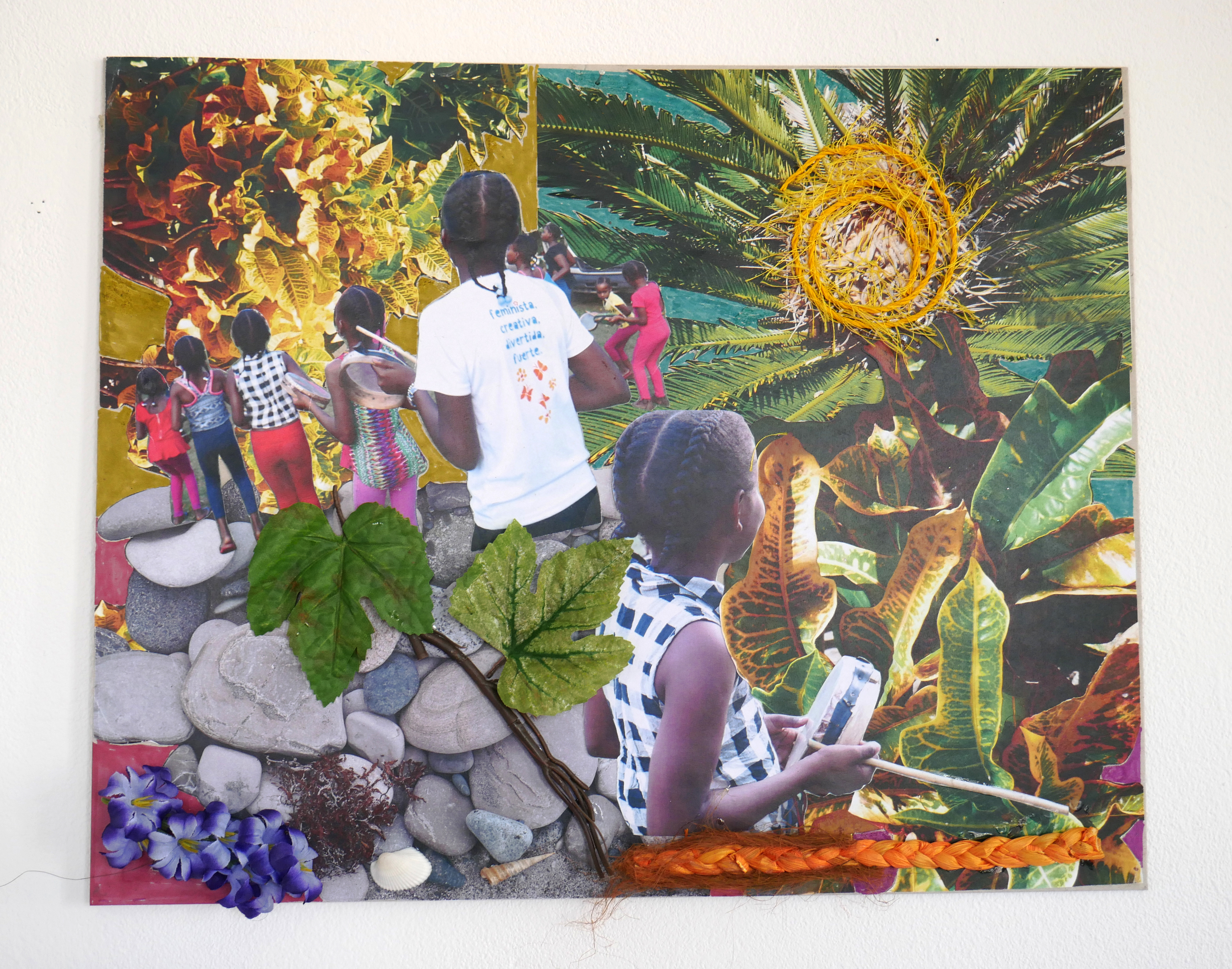 Paper collage, 2019.