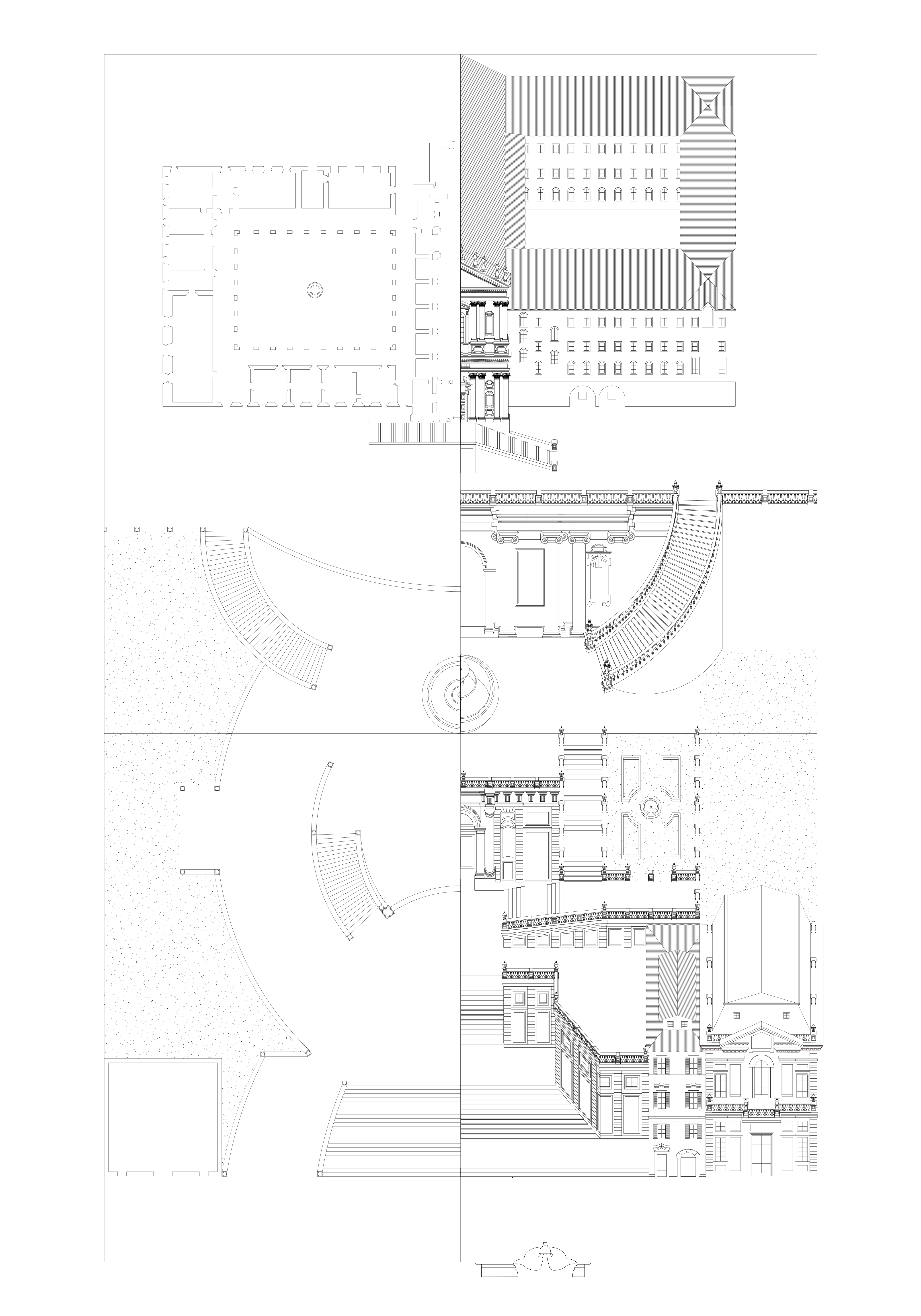 Image 15. The Berlin Drawing Revisited: Responds to a speculative 17th-century drawing of the Spanish Steps held at the Kunstbibliothek, Berlin. Invited contribution to the Keats-Shelley House Museum, Rome 2025