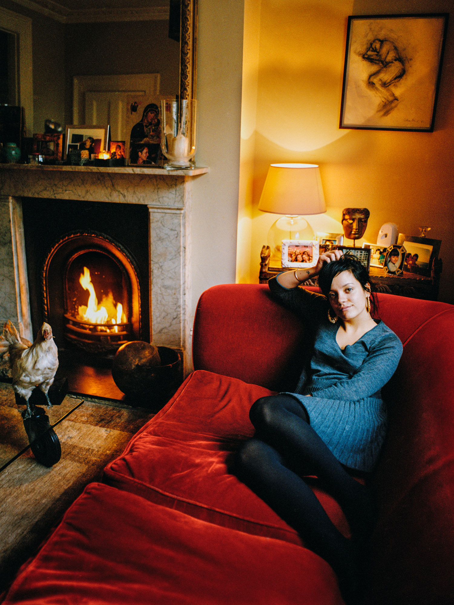 Lily Allen at Home