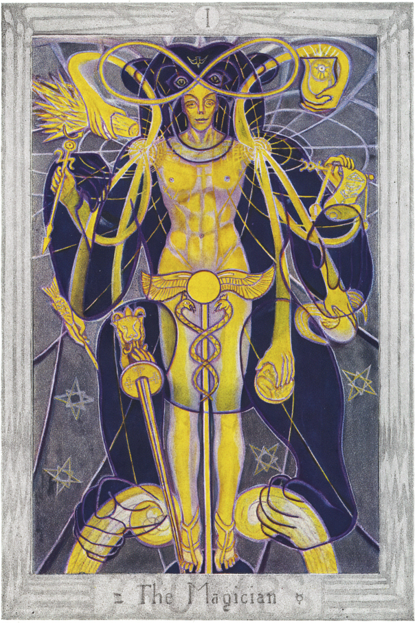 Pin on Tarot - Magician - Le Bateleur - I - Thoth - Messenger to the God(s)