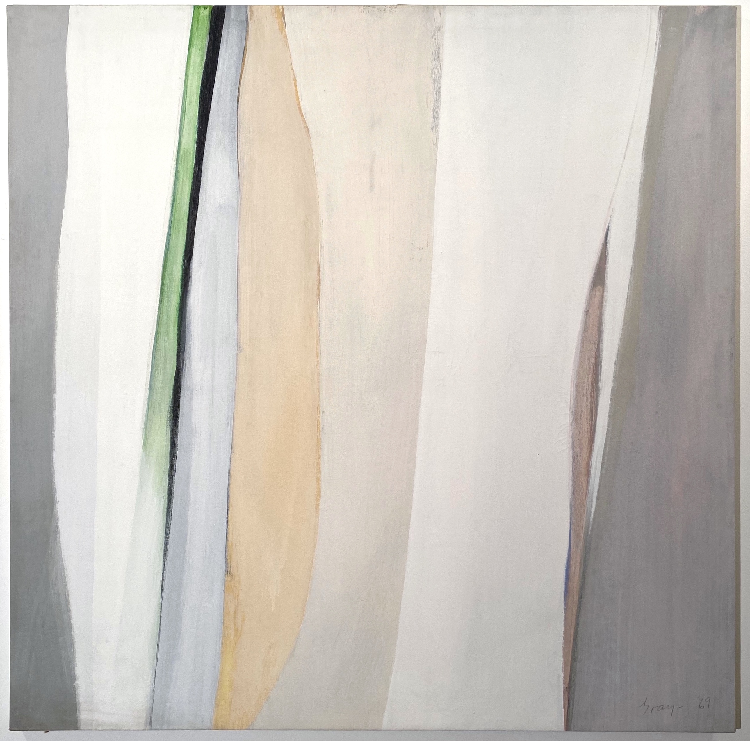 "Memory", 1969, Acrylic on canvas, 58 x 60 inches