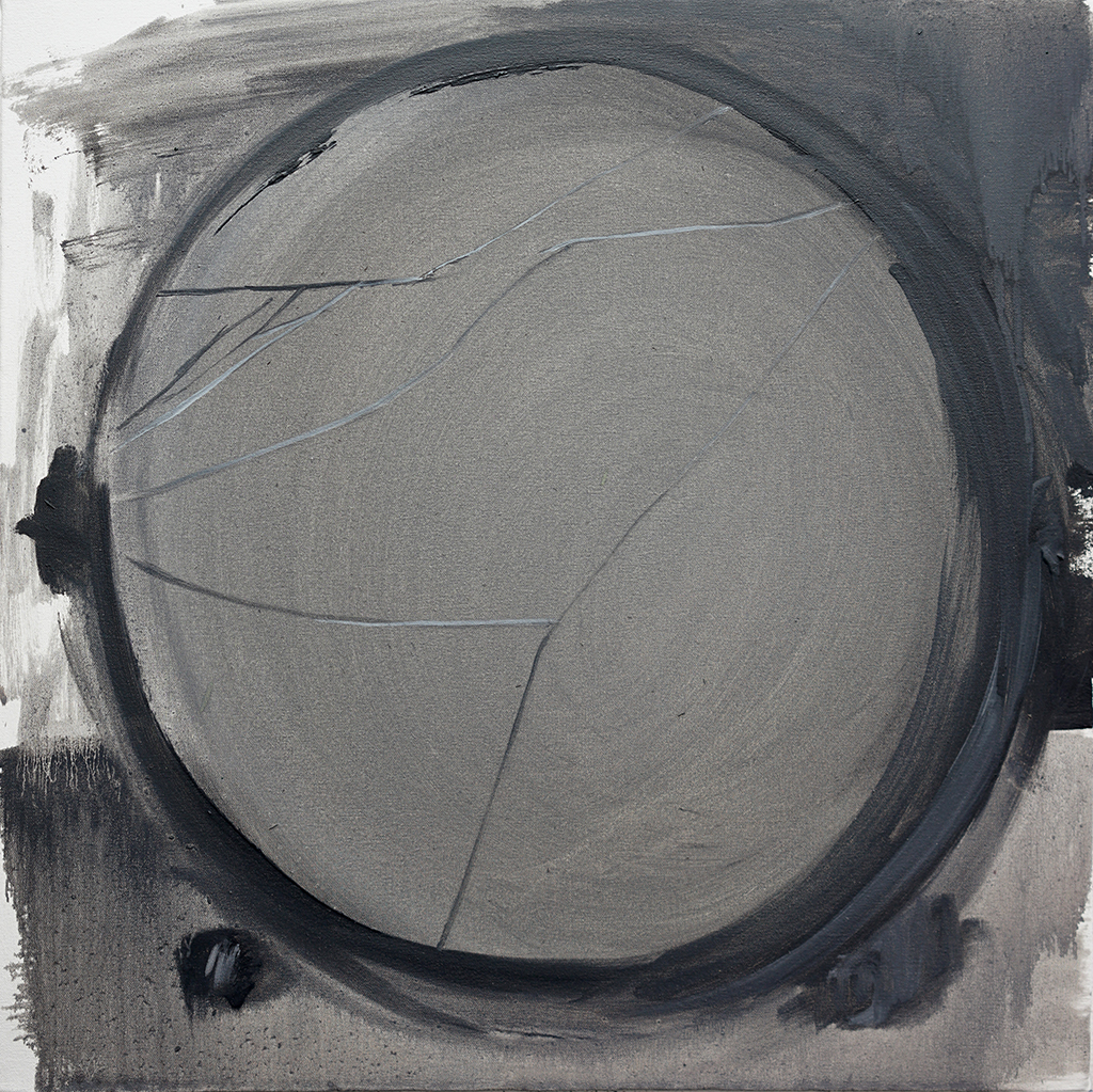 untitled (mirror 4 study). 50x50cm. oil on canvas. 2019.