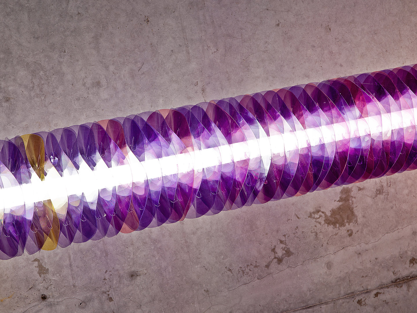 Office Party for PortikusOffice Party is a permanent light installation conceived for Portikus in Frankfurt.