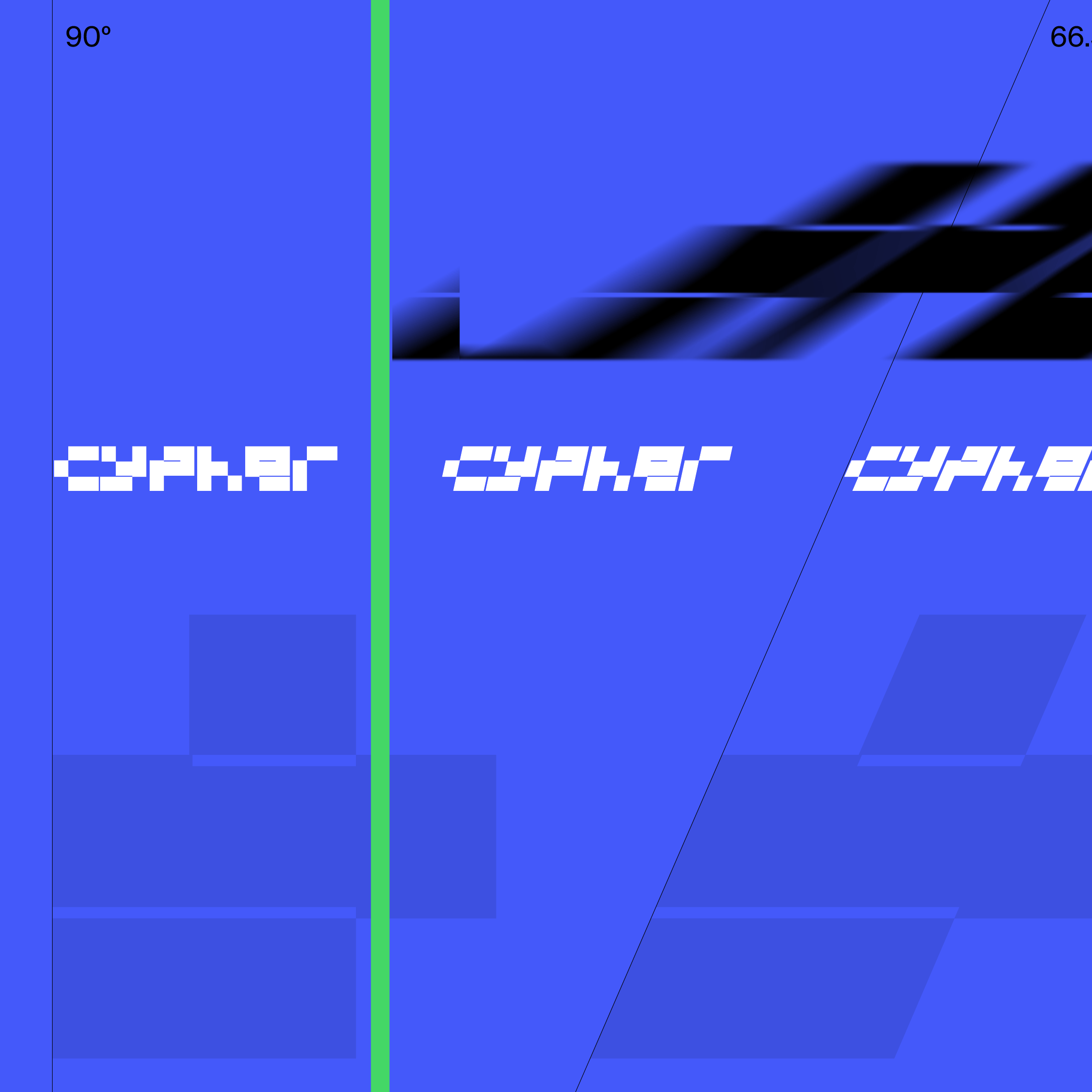 ︎︎︎ HyperSlant / Type design / 2022