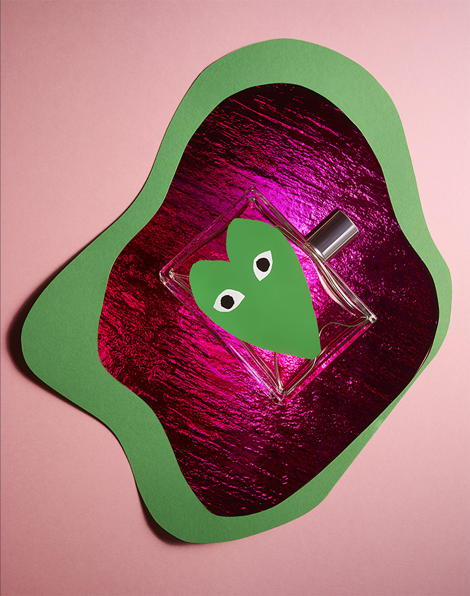 Comme des Garçons Fragrance whimsically catured by Still Life Photographer Daniel Schweizer