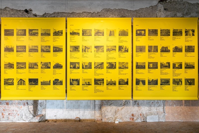The exhibition is outdoors. Exhibition view, MAO - Museum of Architecture and Design, Ljubljana. Photo: Matjaž Rušt.