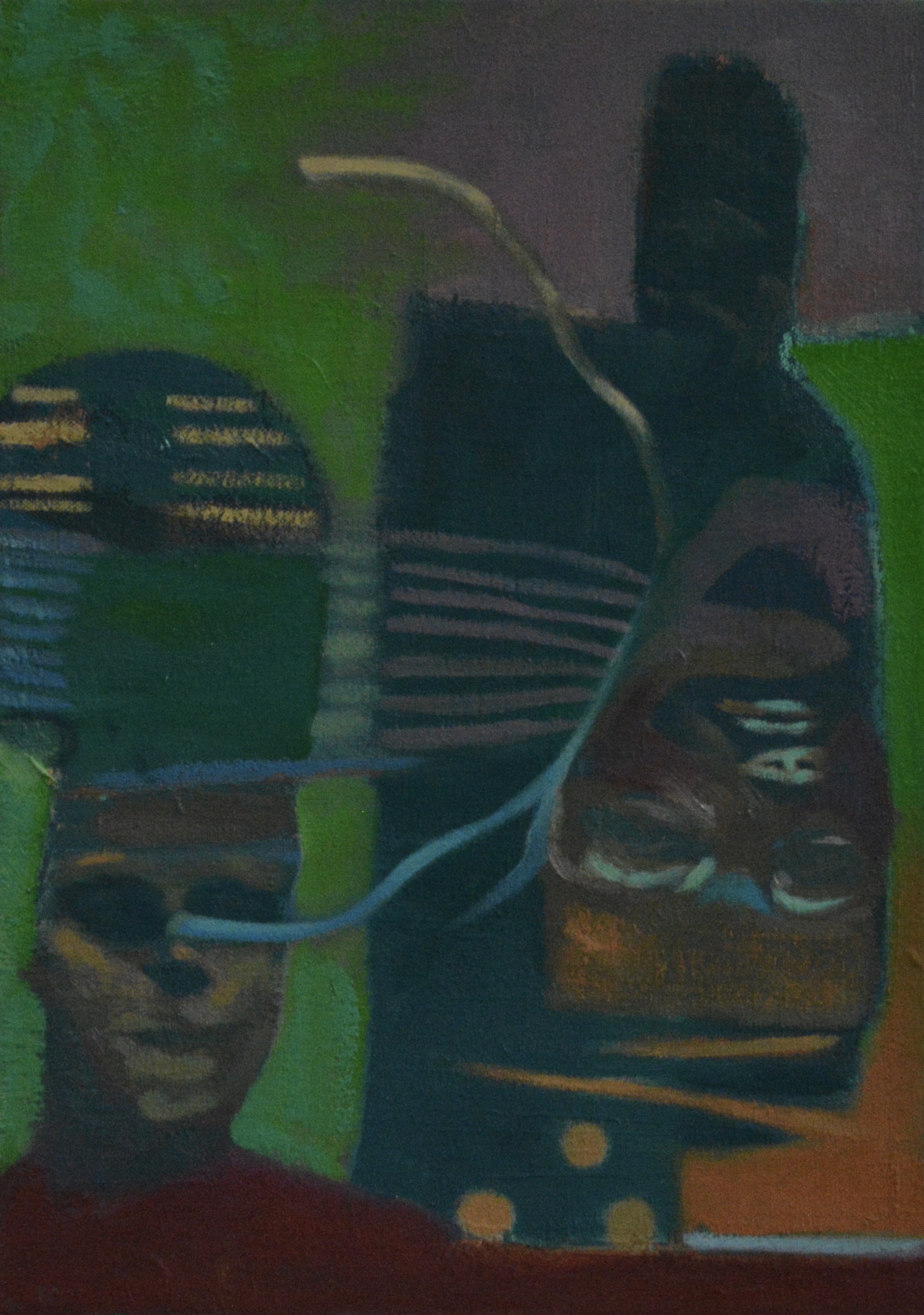 shadow grabber 7. oil on canvas 11"x14"