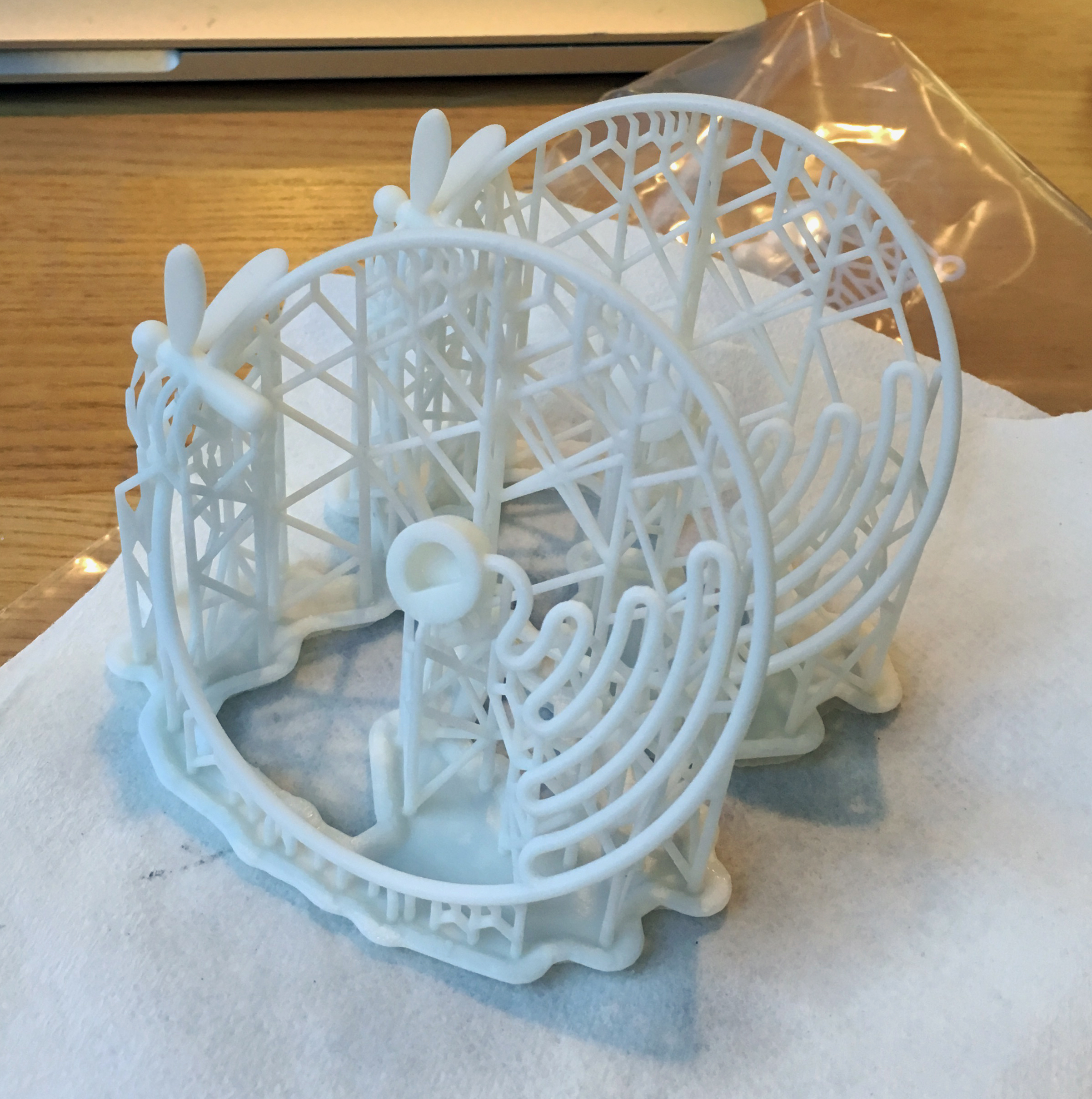Fresh out of resin