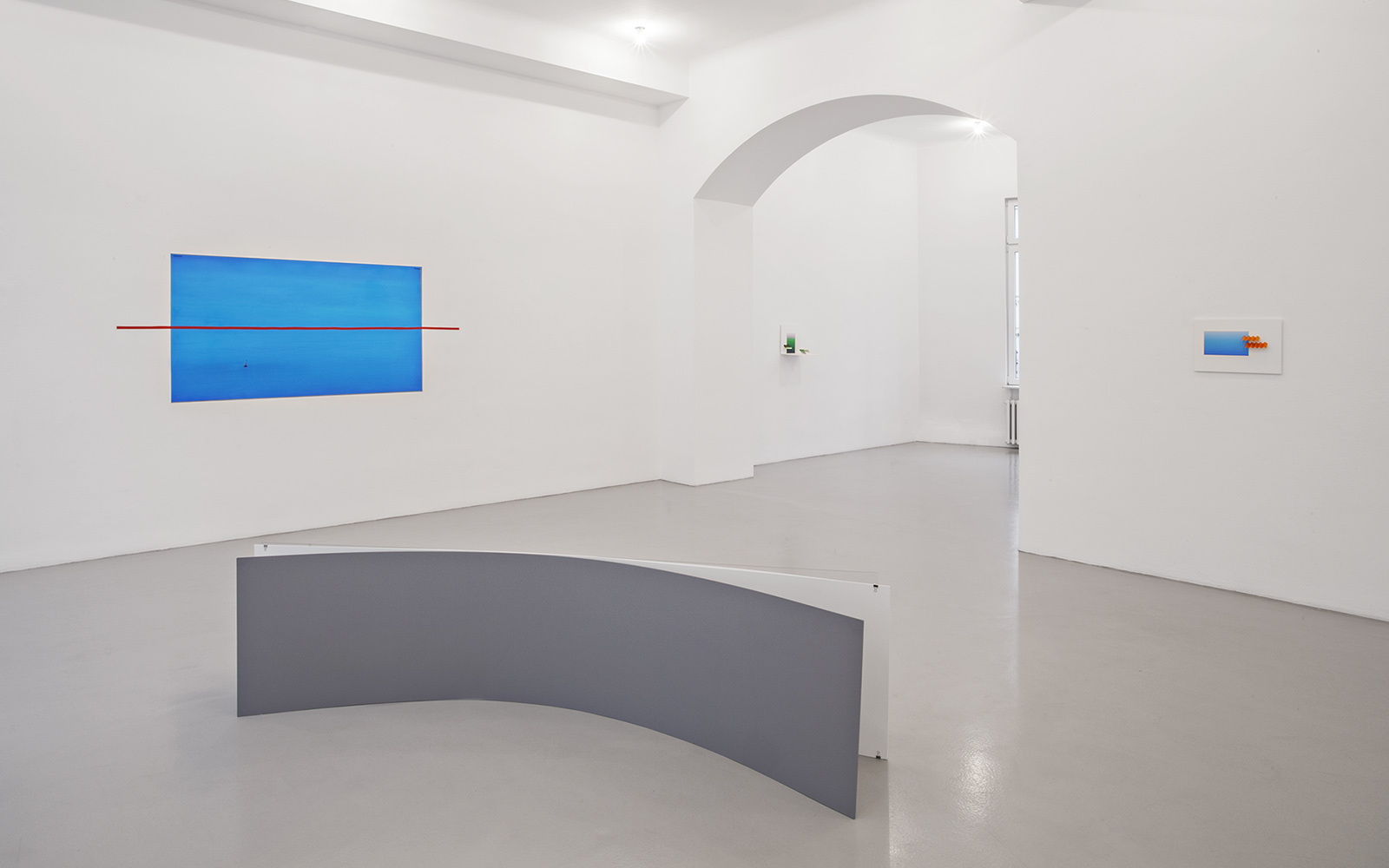 Installation view, exhibition Infinite Gesture, Thomas Rehbein Gallery Cologne, 2015