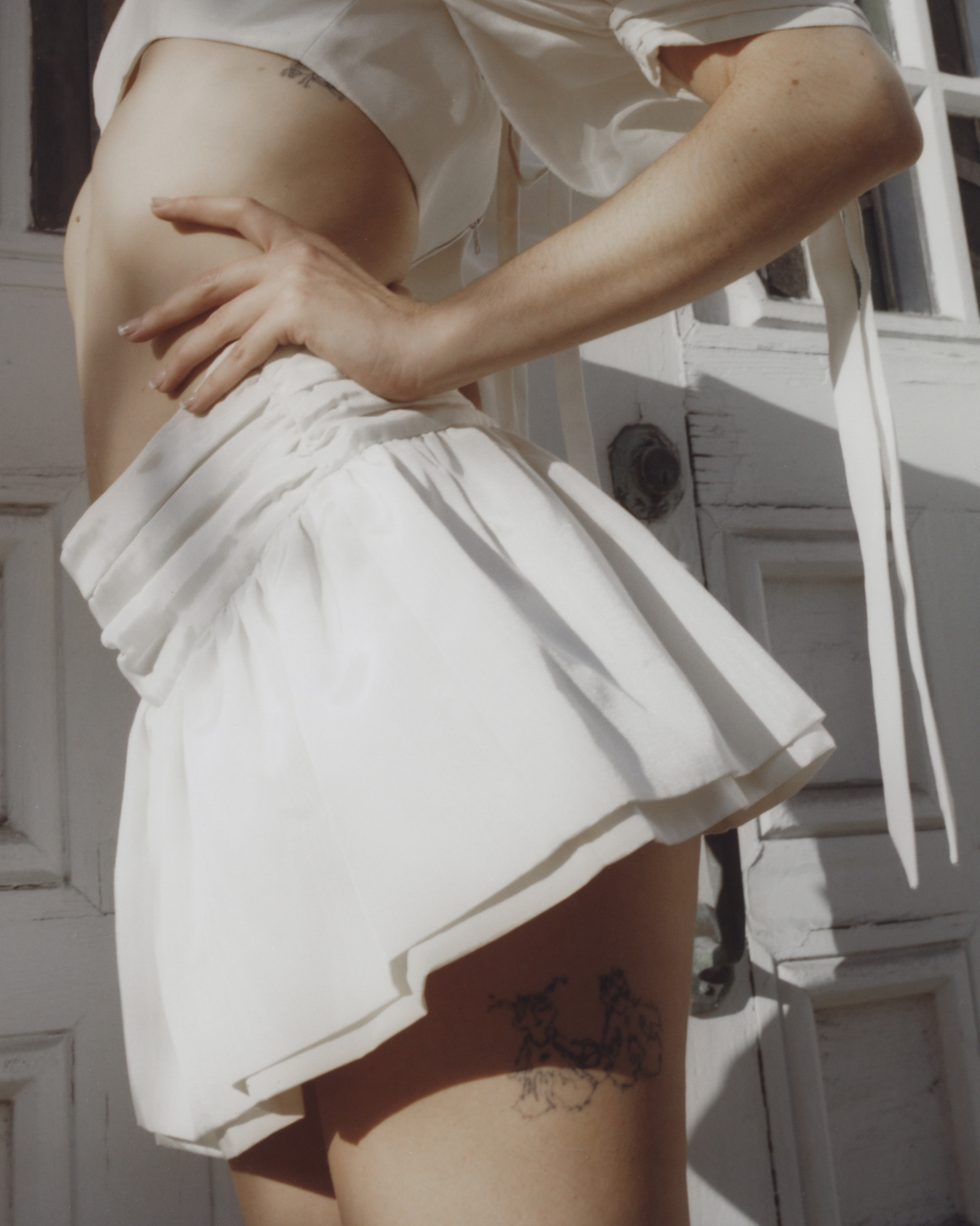 The Kiki Skirt - White$400