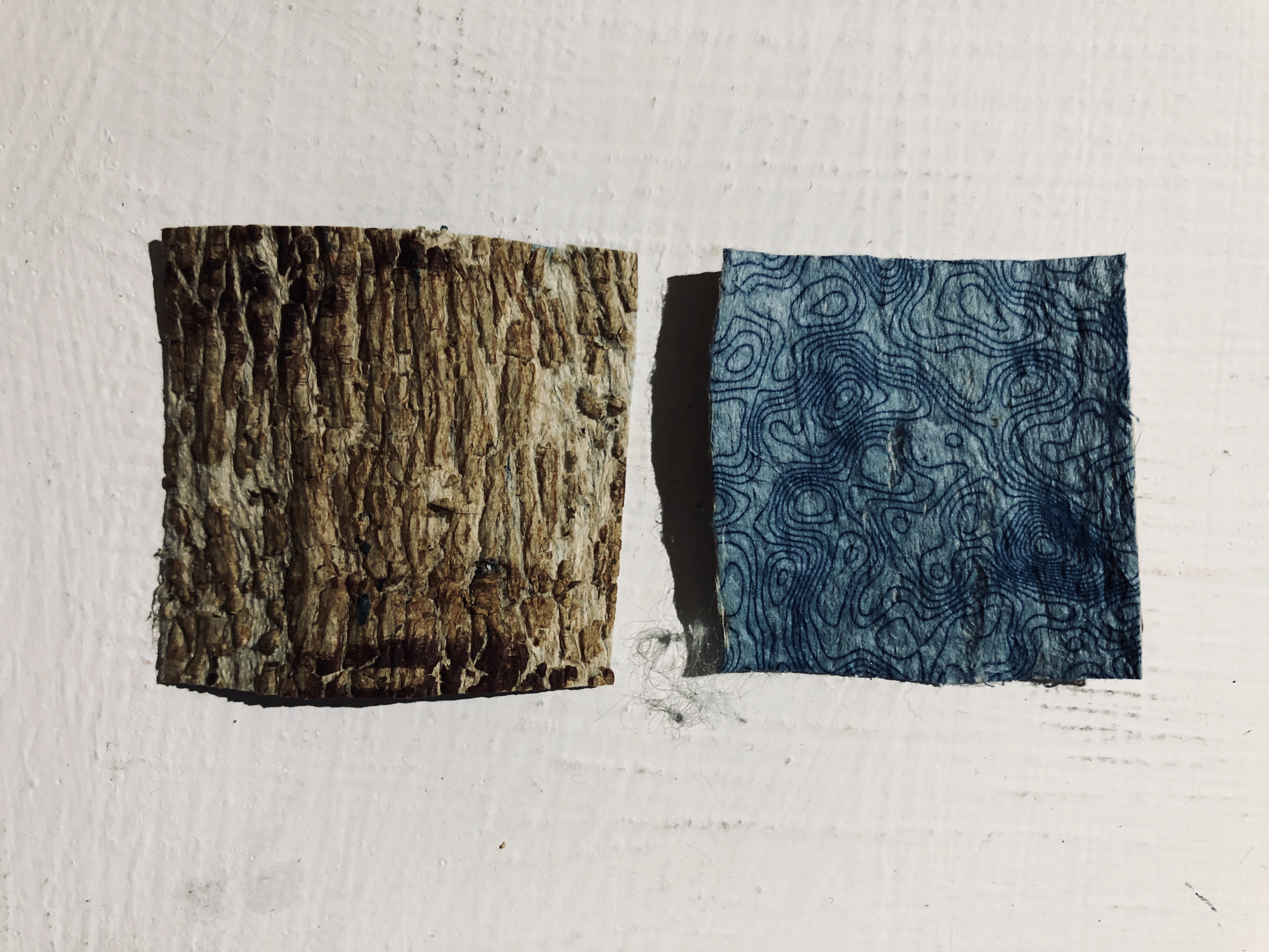 雷射染、構樹皮 laser dye, paper mulberry