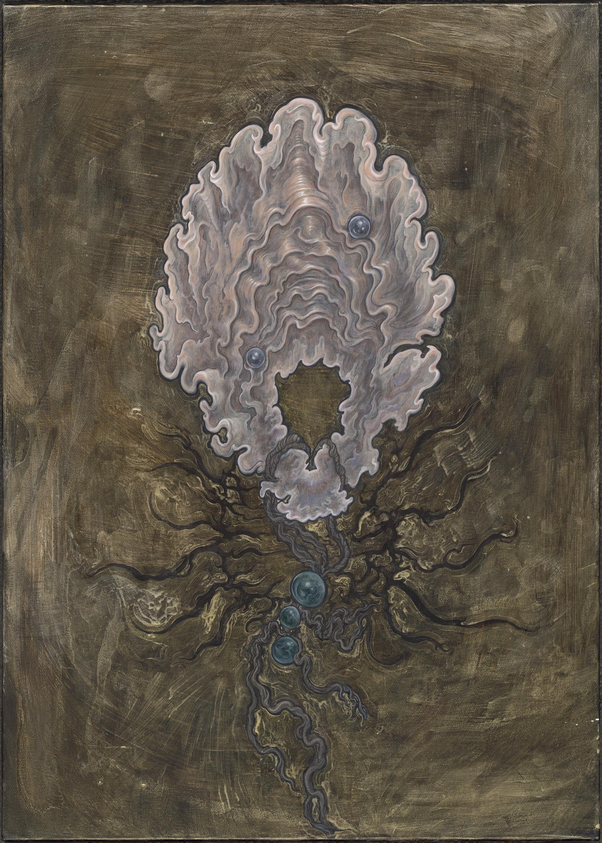 "Soft Power Tools 1  軟力刃1" , 50 x 70 cm, acrylic on canvas 