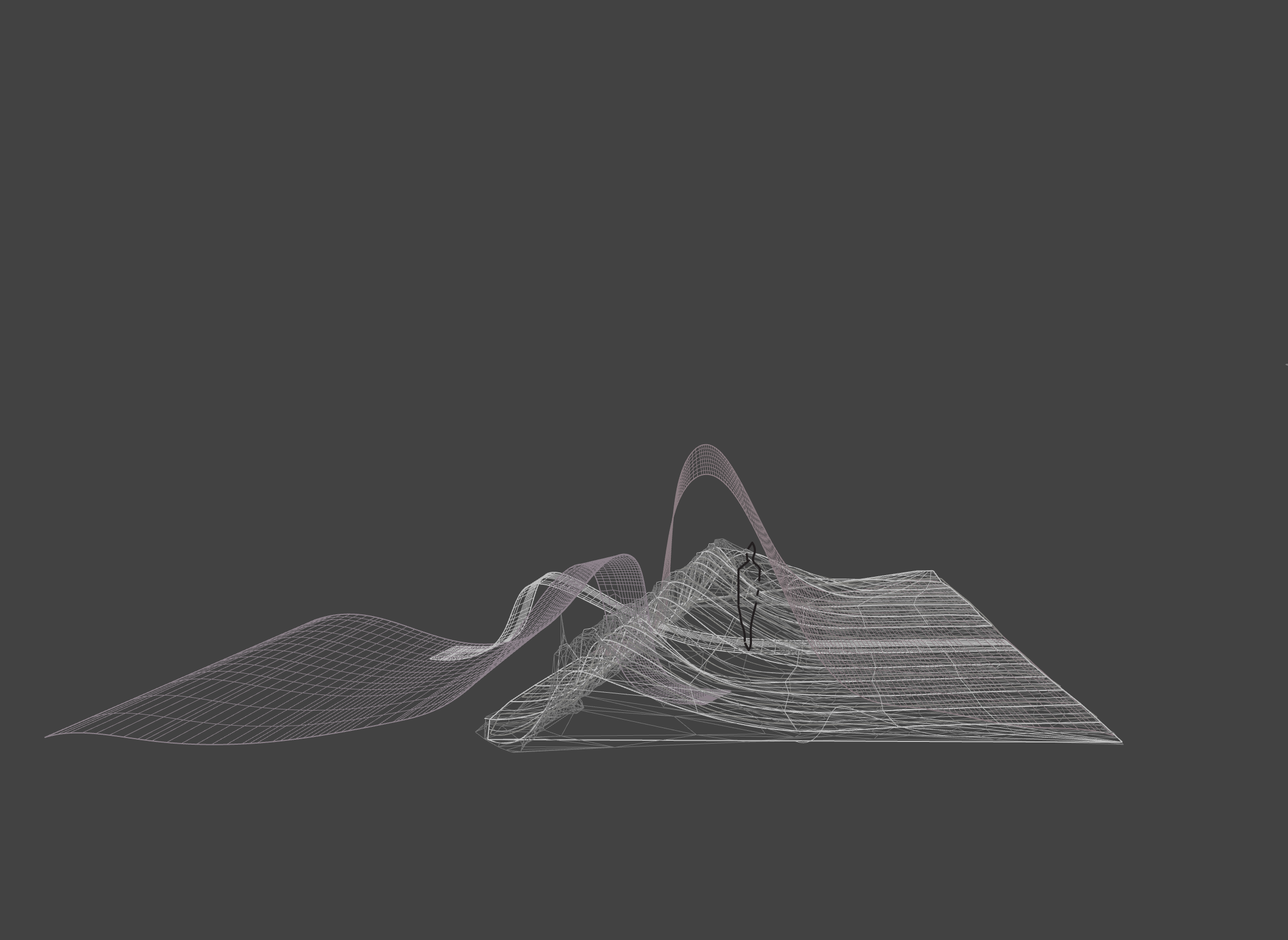 Moving through the edge. Allowing for the body to inhabit the edge.