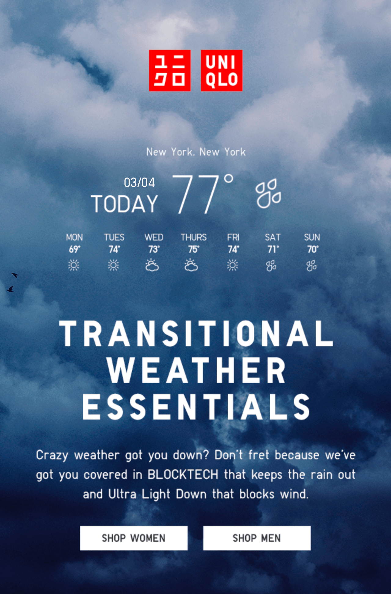 Dynamic local weather