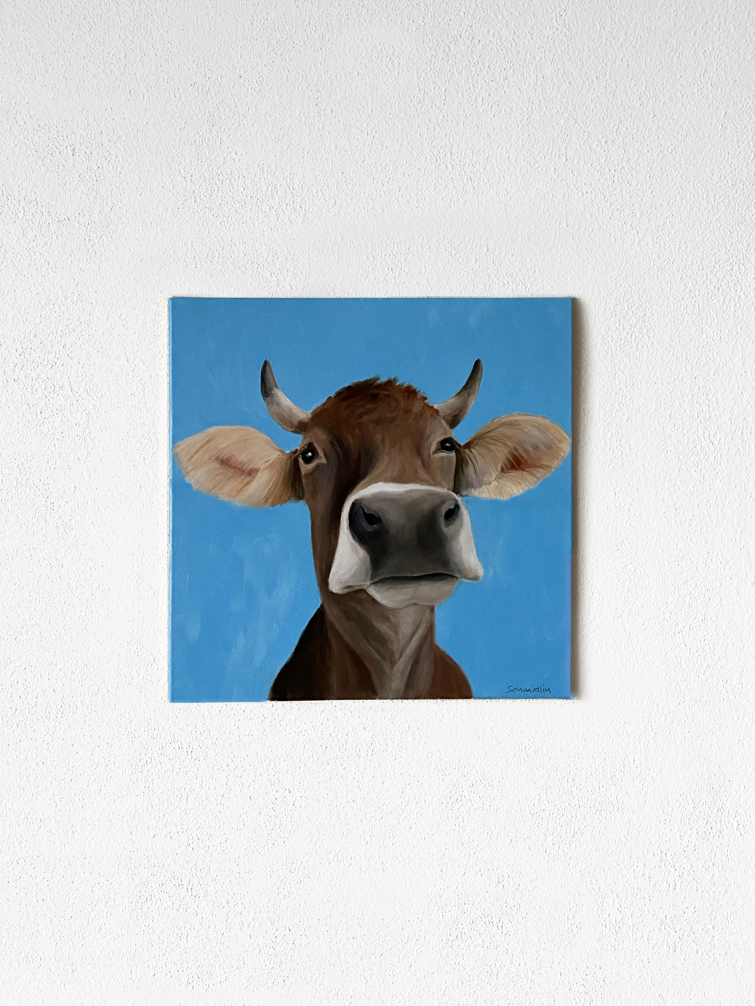 oil on canvas, 40x40cm 