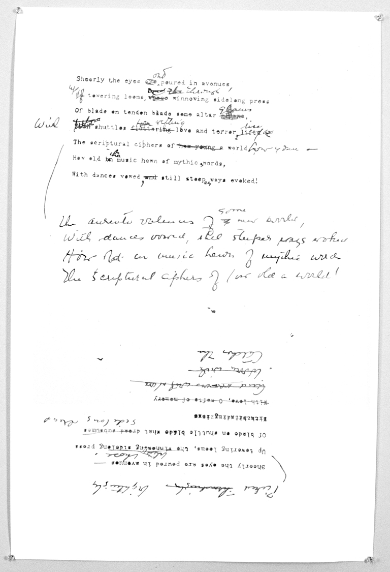 Hart Crane, 200336 x 24 "