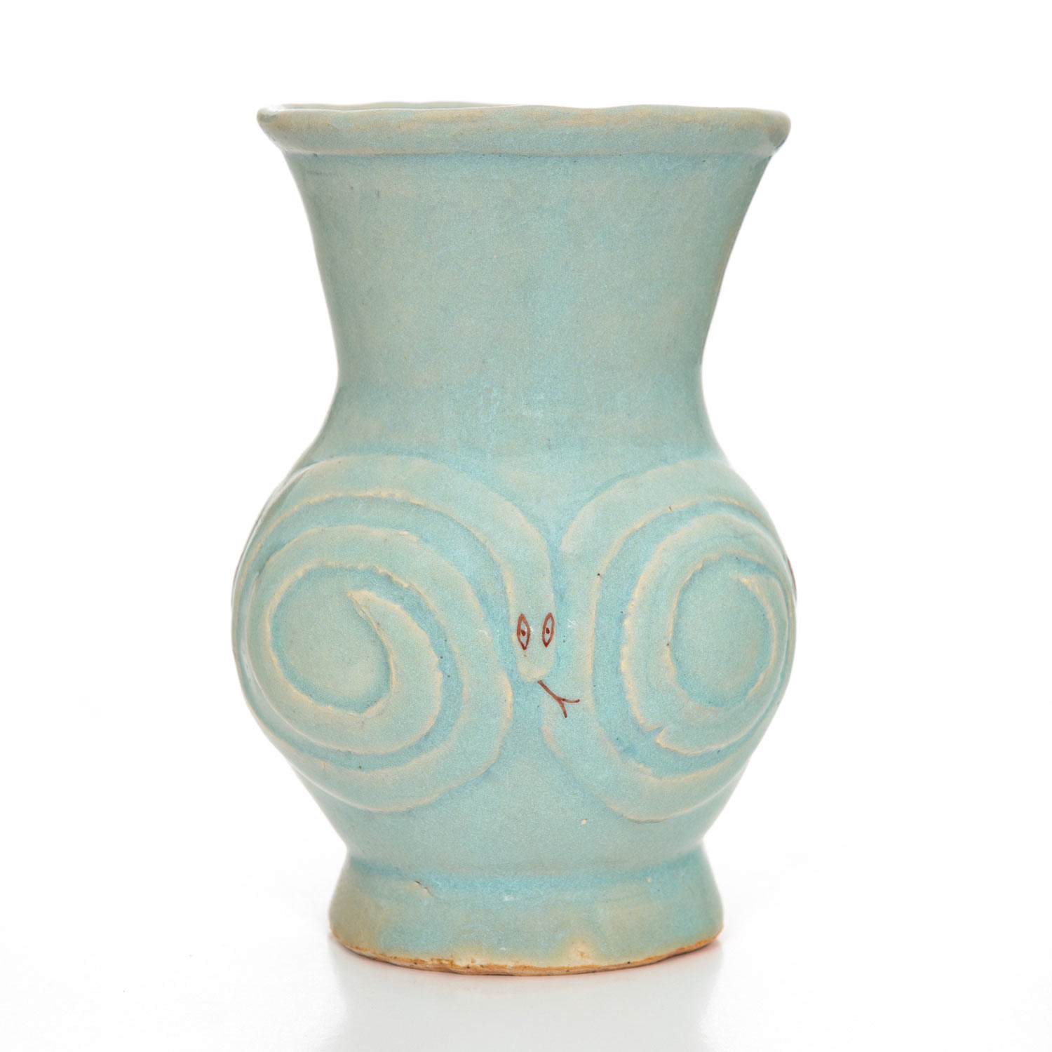 HN1260 Sinister snake, 28.1.16Glazed ceramic stoneware20 x 14cm