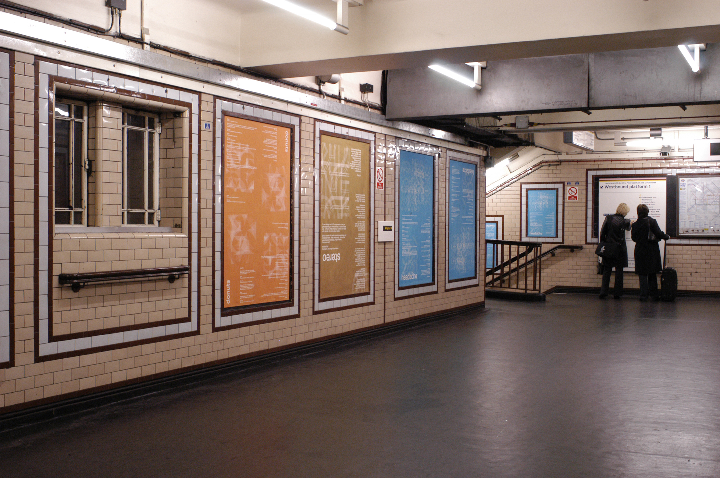 donuts/soda/headache/phonecard/stereo, Frieze, London, 2003