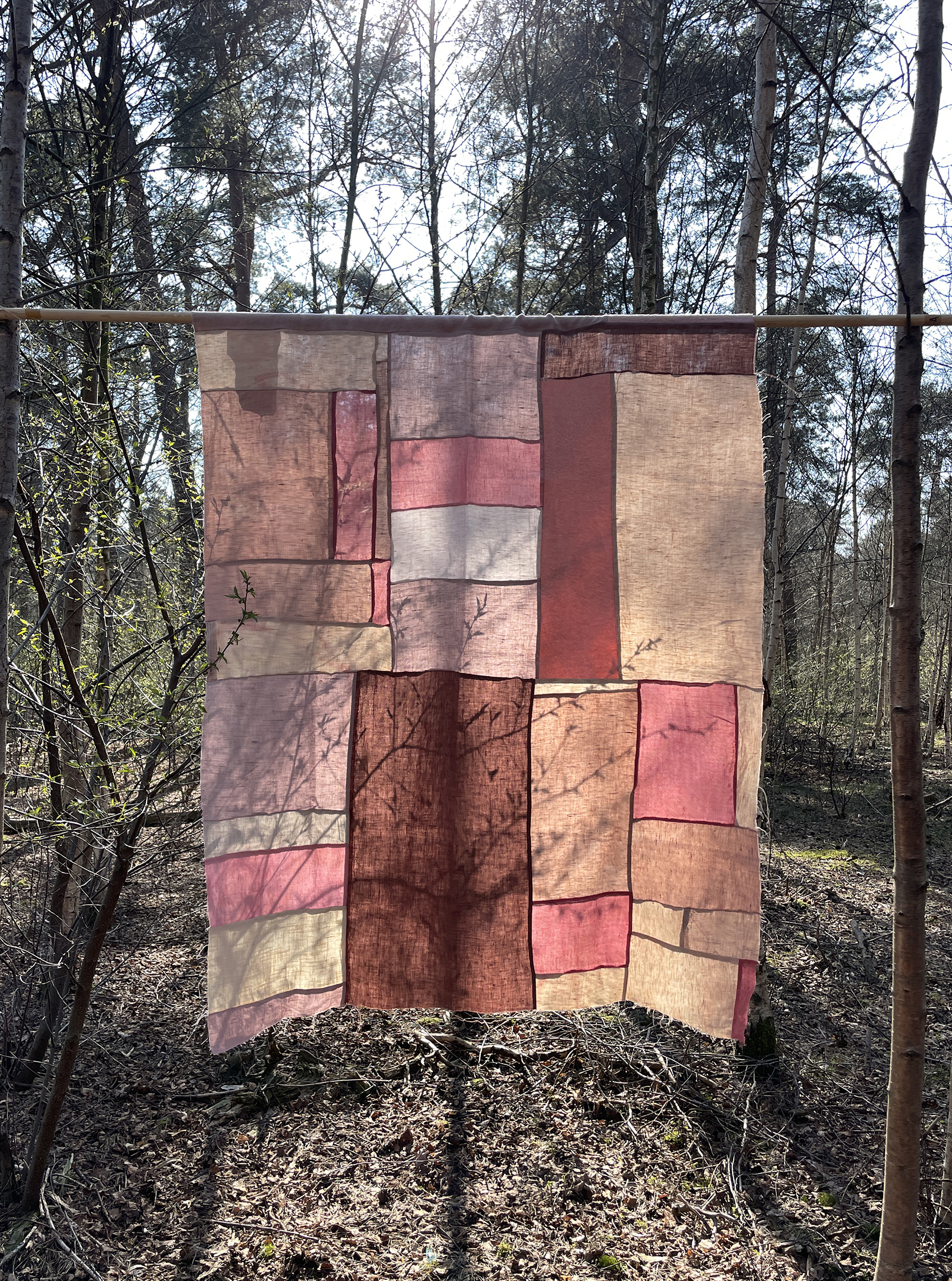 Roze - 91 x 110 cm: 510,-