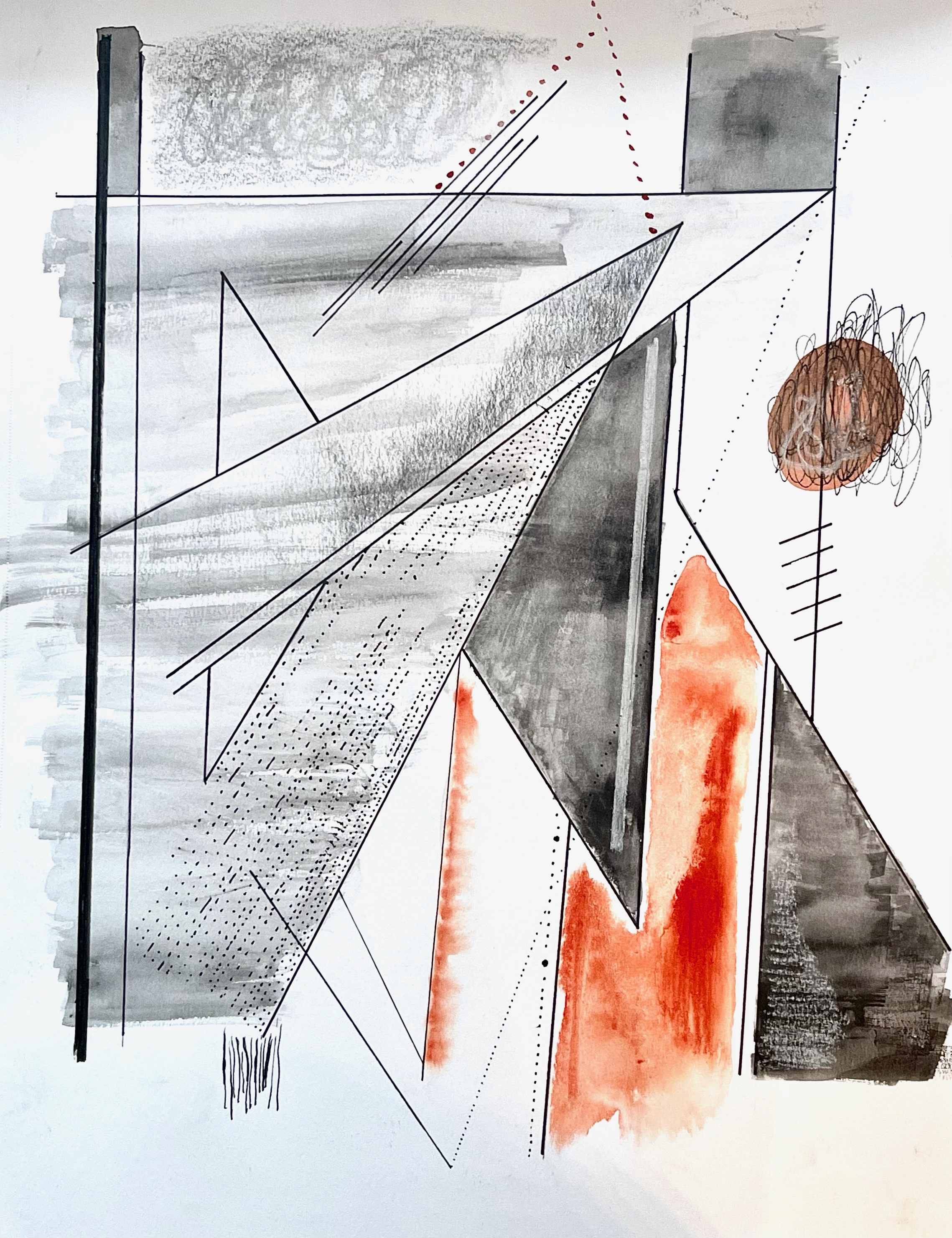 Montserrat Olvera, Geometric Abstraction, 2021