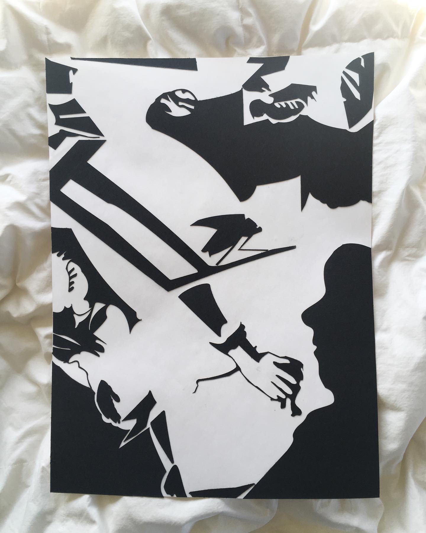 18" x 24" - cut paper (2019)