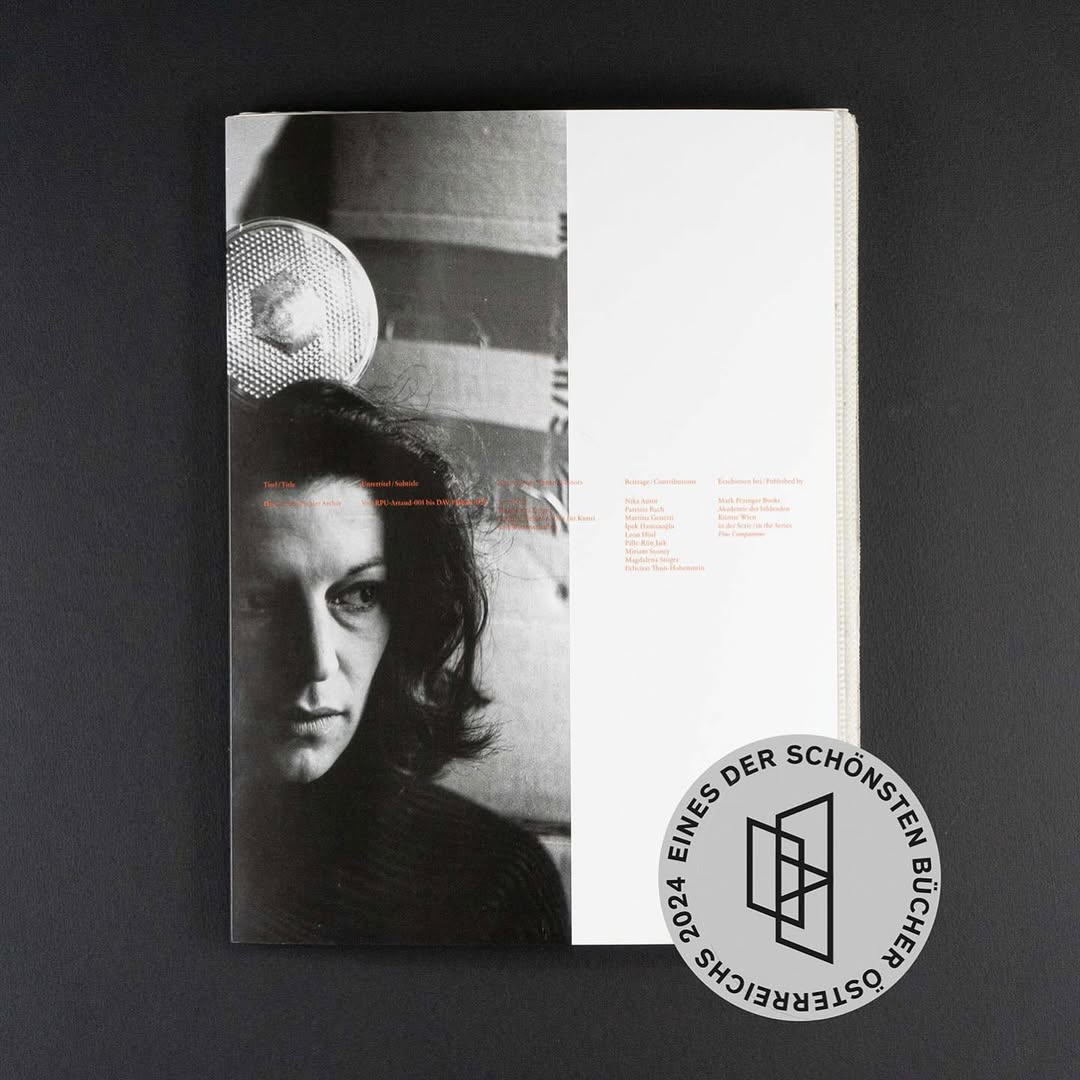 Litho&emsp;Client: Akademie der bildenden K&uuml;nste Wien // Graphic Design: Astrid Seme // Publisher: Mark Pezinger Books // [photo: Michael Goldgruber] // UPDATE: eines der sch&ouml;nsten B&uuml;cher &Ouml;sterreichs 2024