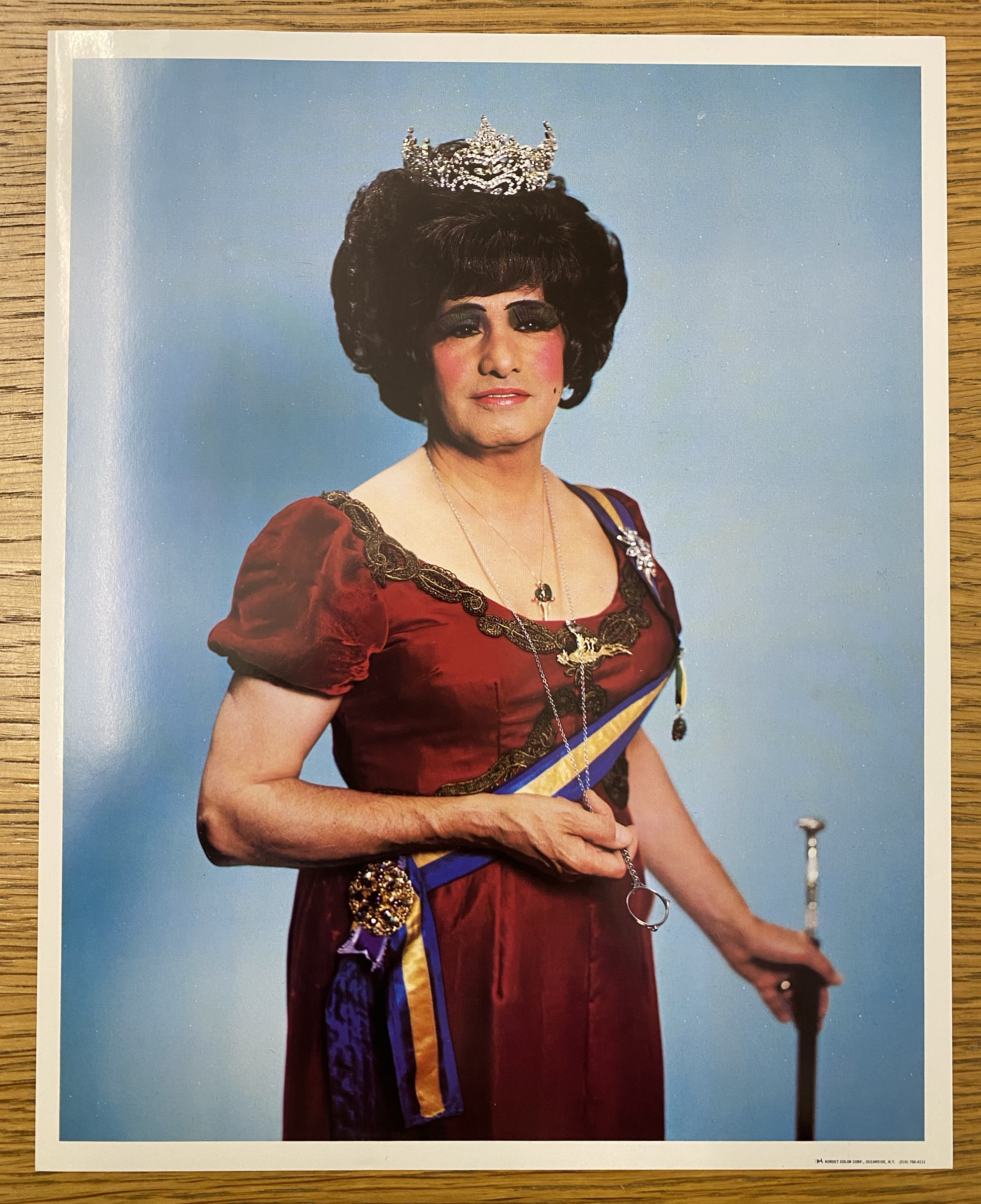 José in Empress getup, [José Sarria Papers (1996-01)], Courtesy of Gay, Lesbian, Bisexual Transgender Historical Society.