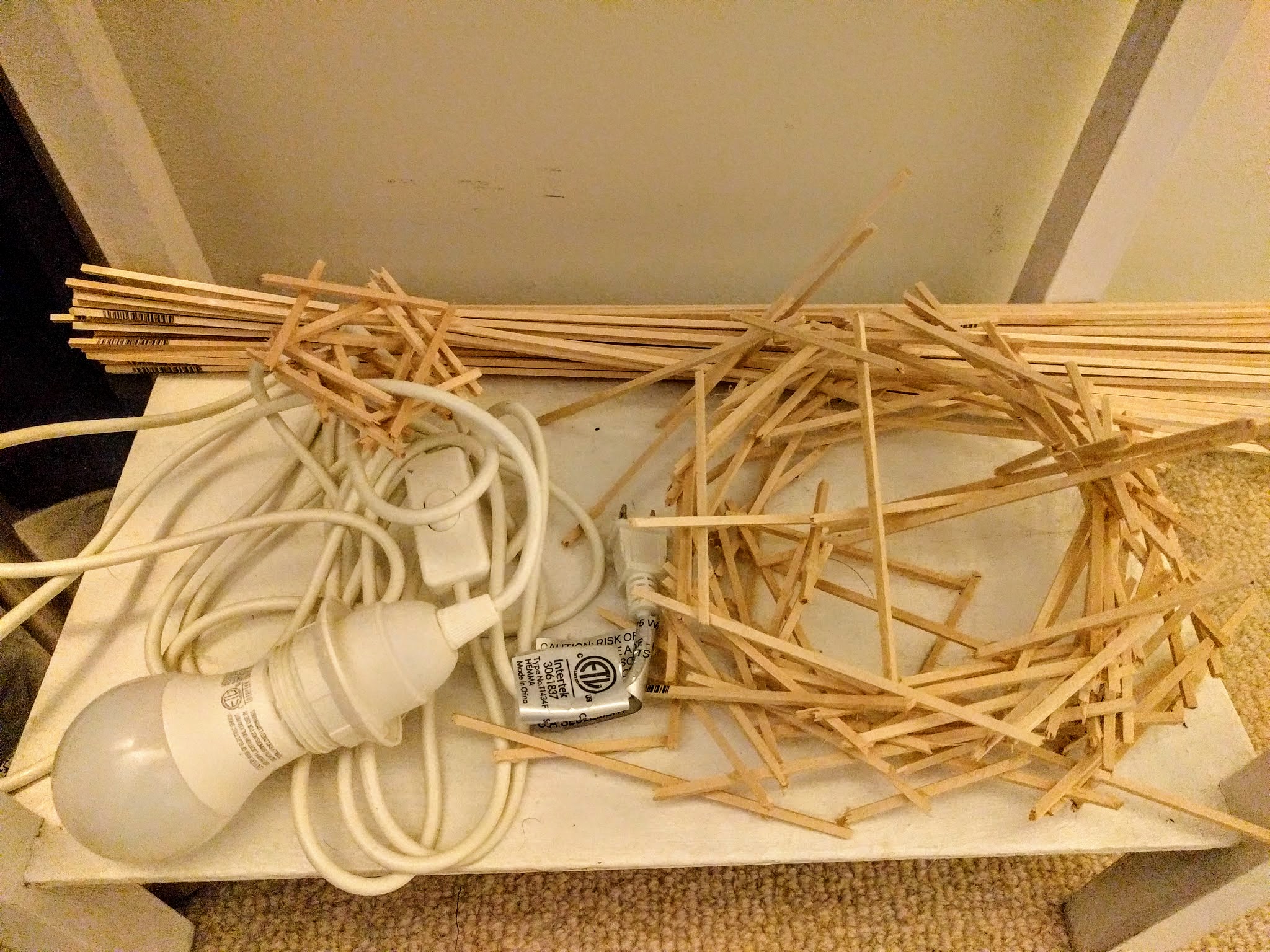 prototype with balsa wood