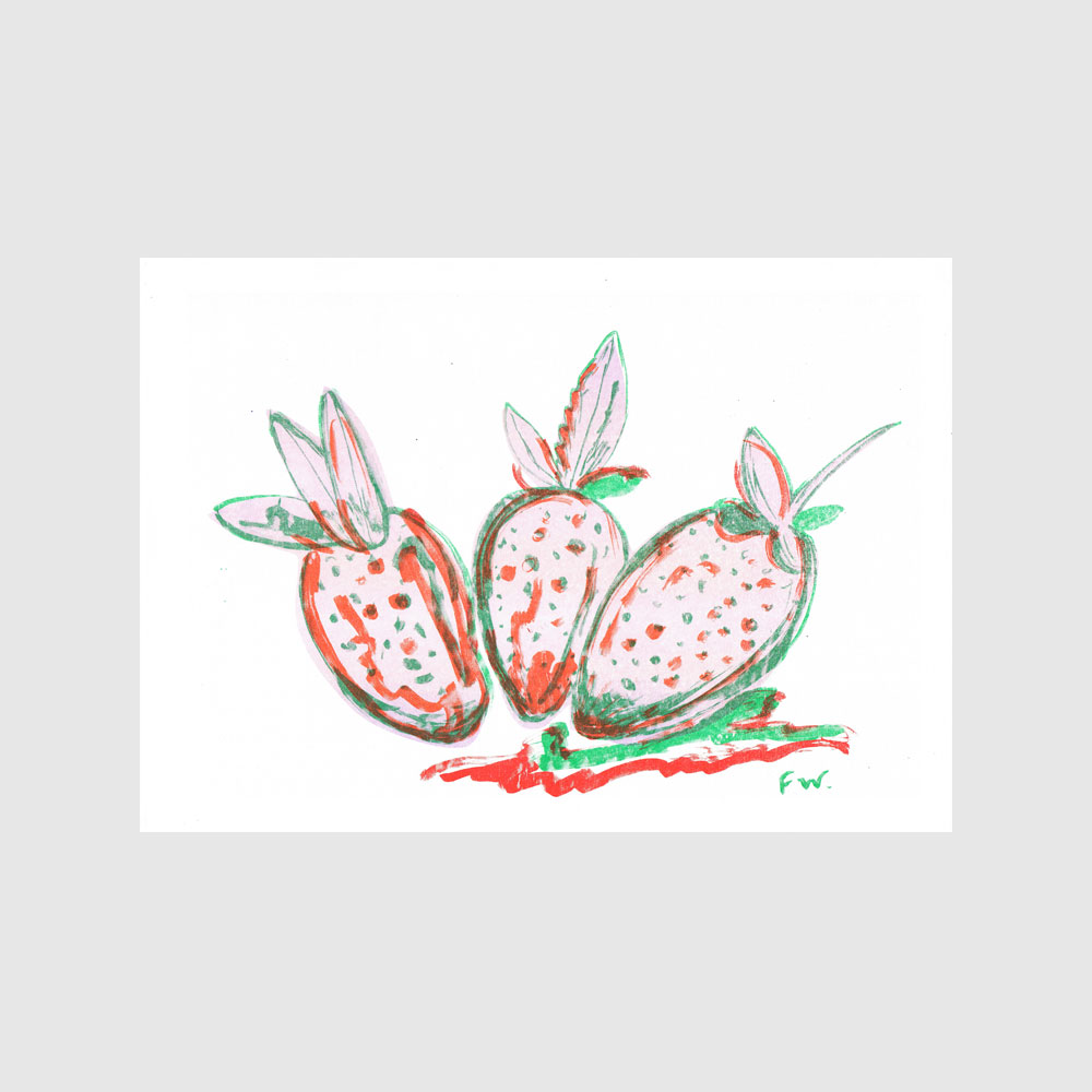 Strawberries by Frances
