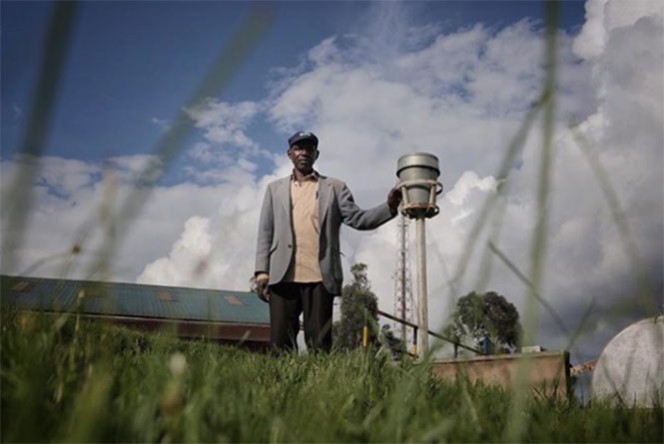 Data Interrupted, 2017 by Francesco Fiondella, Catherine Vaughan, and Amir Imani. The 1994 Rwandan genocide left millions dead or displaced. There is one consequence that has gone unreported: the near-total collapse of Rwanda’s ability to gather data, including that related to the weather. Photo by Francesco Fiondella.