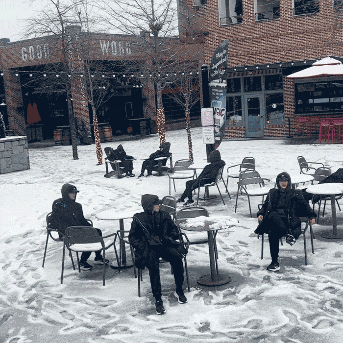 stayin silly on a snow day