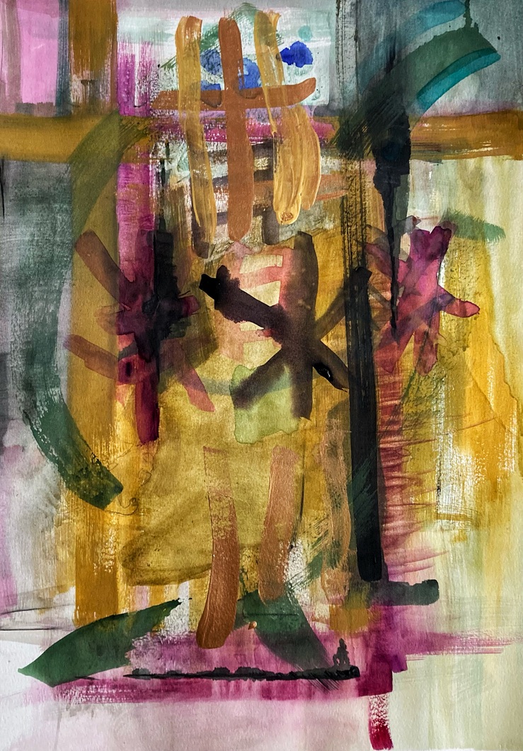 Artshack Collab with Jett | 2021 | 32" x 18" 