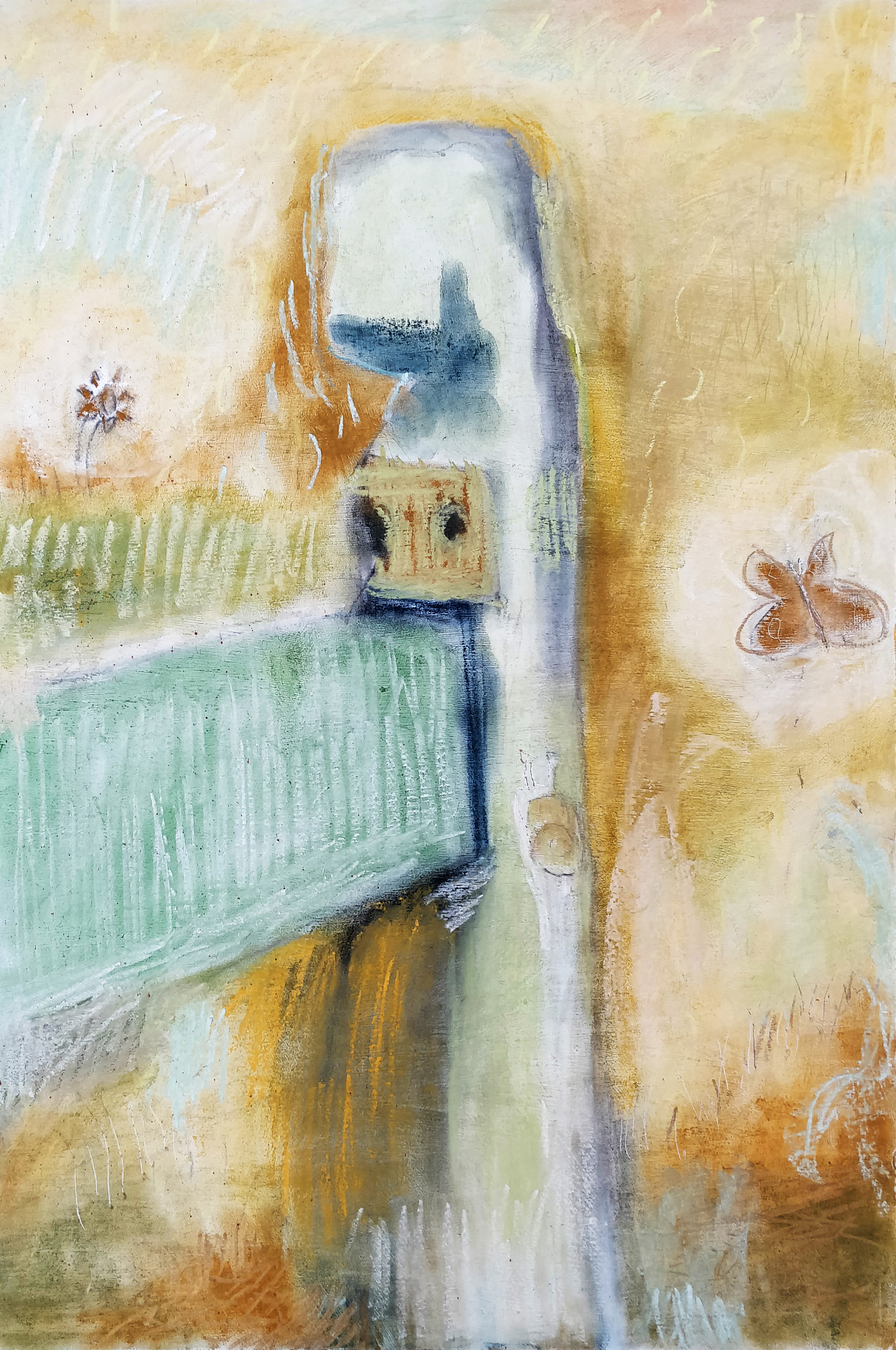 I'm sick of the countryside, 41 x 61 cm, 2022