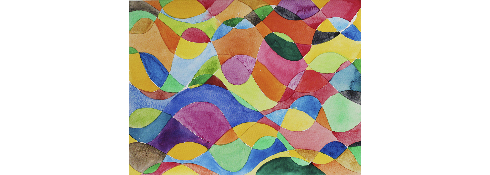 Sin título, 2014. Acuarela sobre papel, 22,5 x 30 cm.