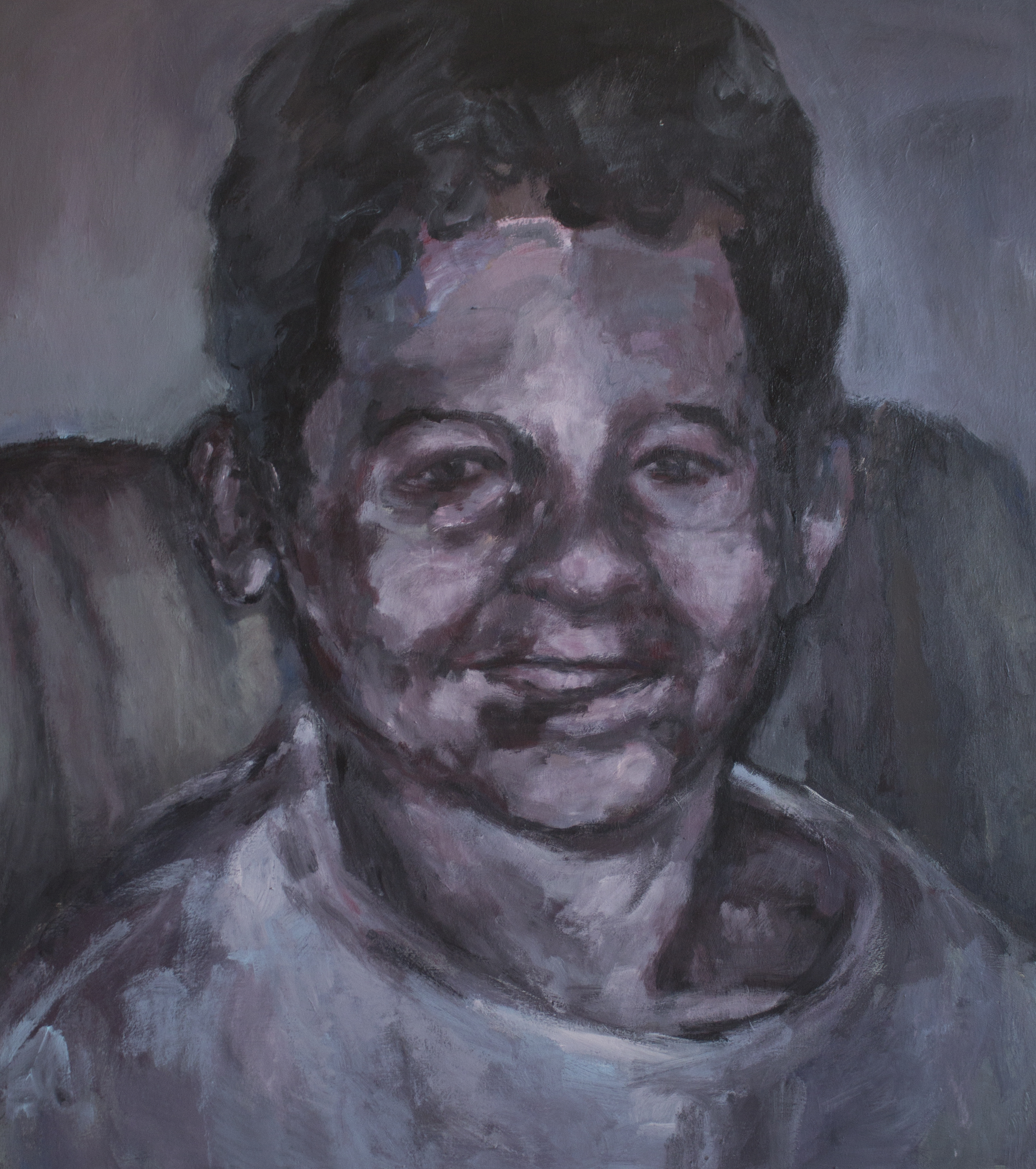   Gabriel 120x110cm  Acrylic on Canvas