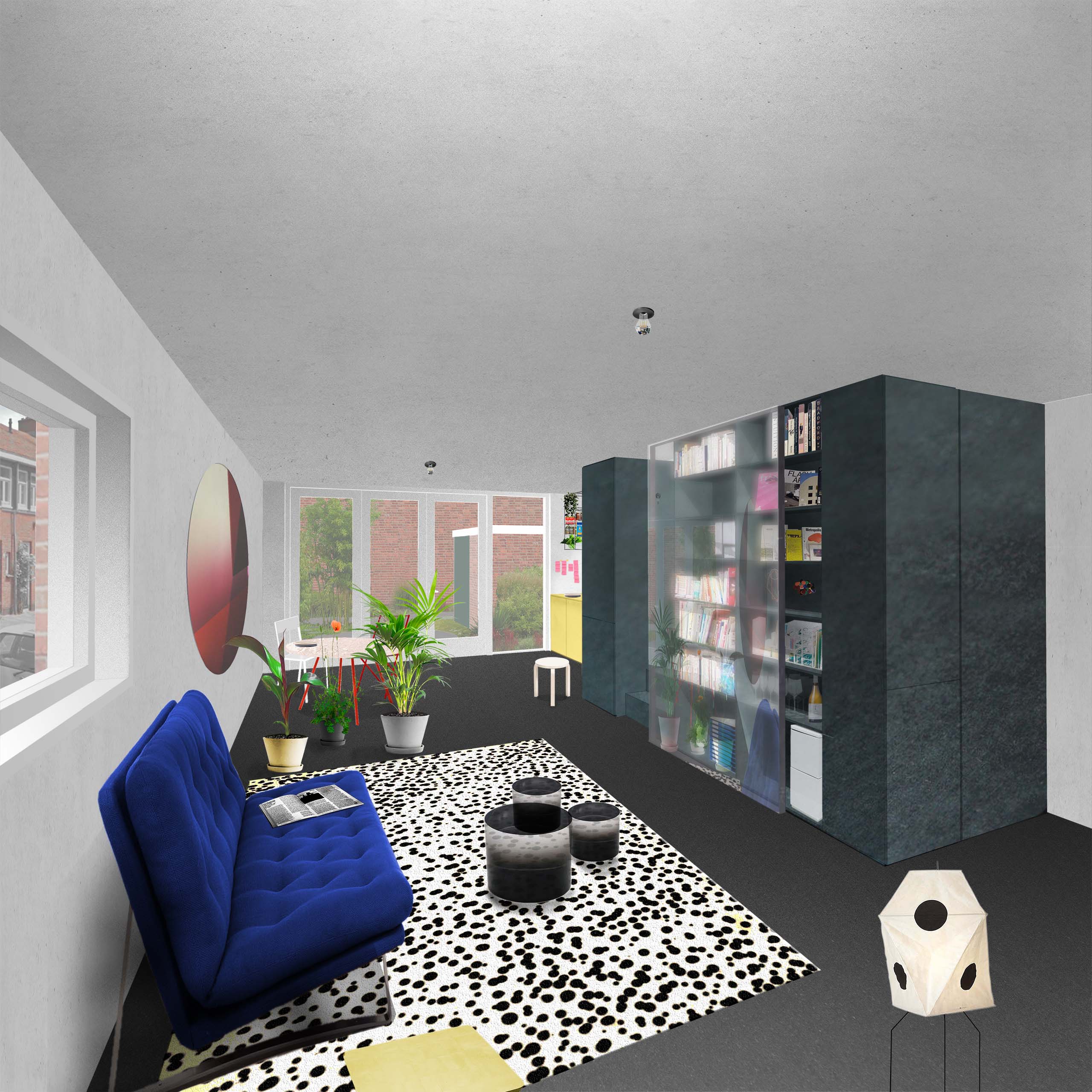 House in the Nord. Interior transformation of a small old working-class house in Amsterdam, NL 2018-2021 build.