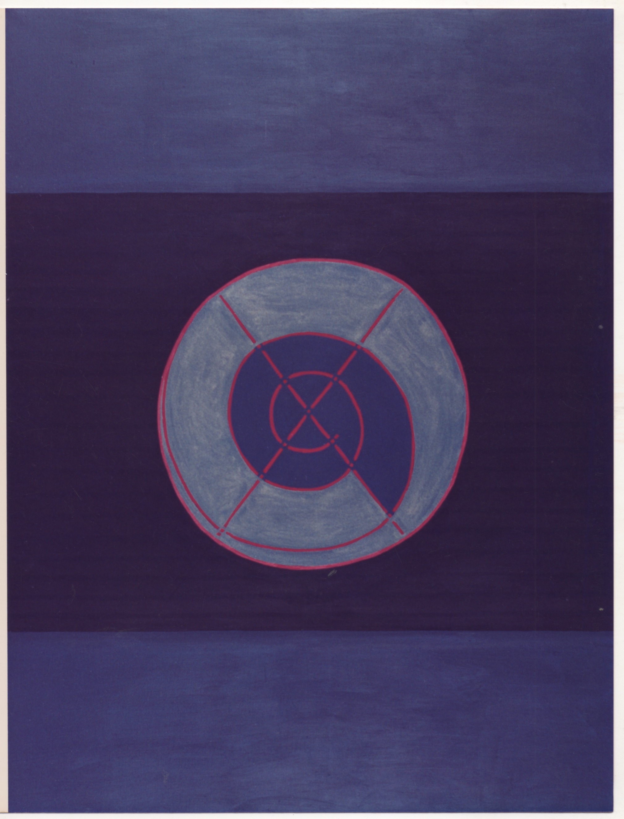 Sin título, 1991. Acrílico sobre tela, 135 x 102 cm.