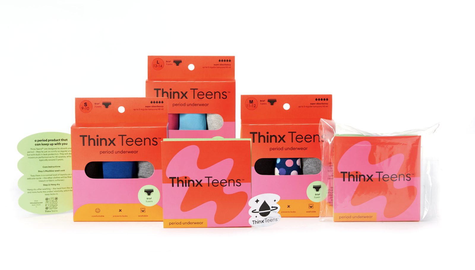 THINX (BTWN) Period-Proof Underwear Tweens/ Teens (Bikini 9-10