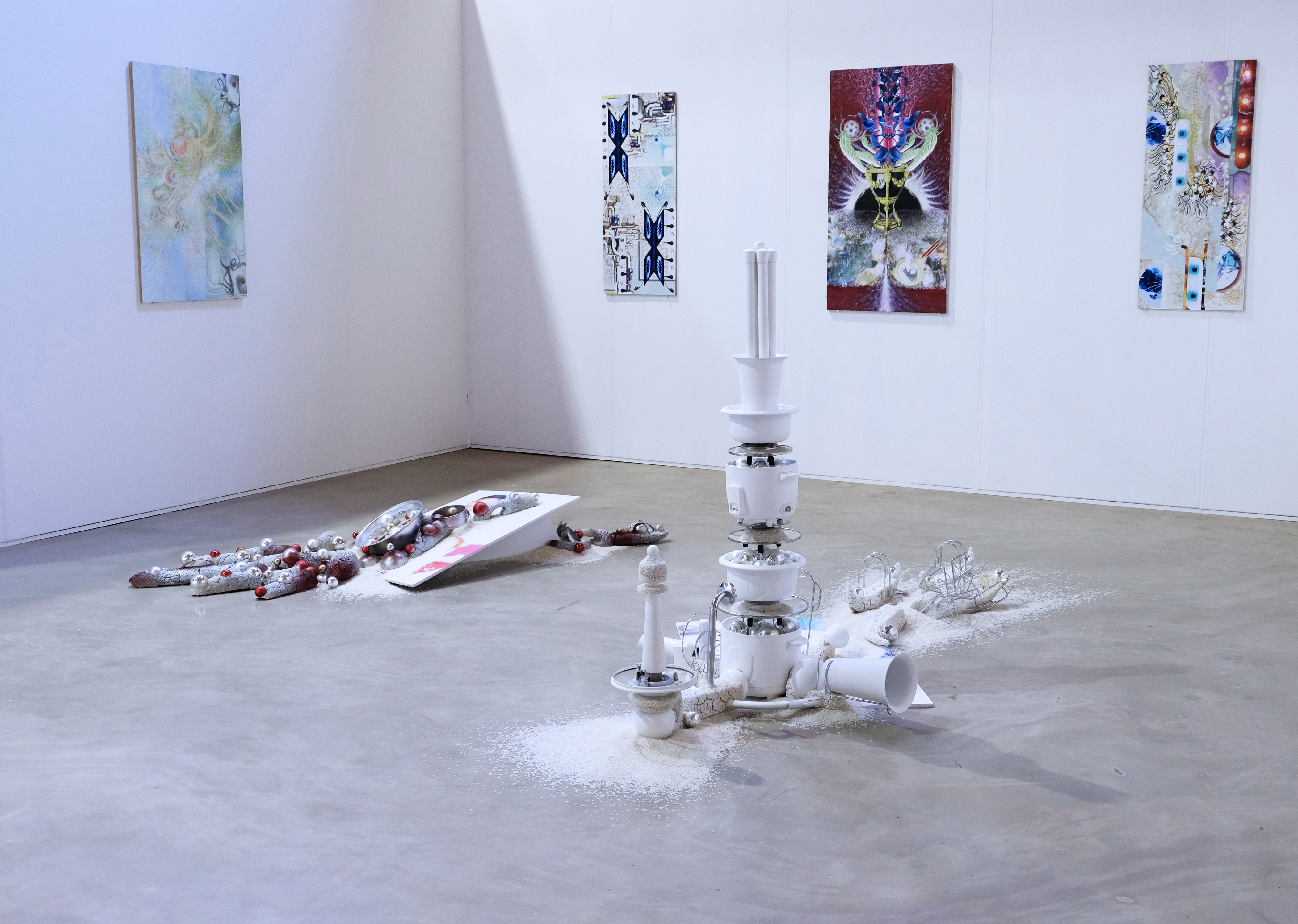 Exhibition View at Graduation Show Frank Mohr Institute 2023
