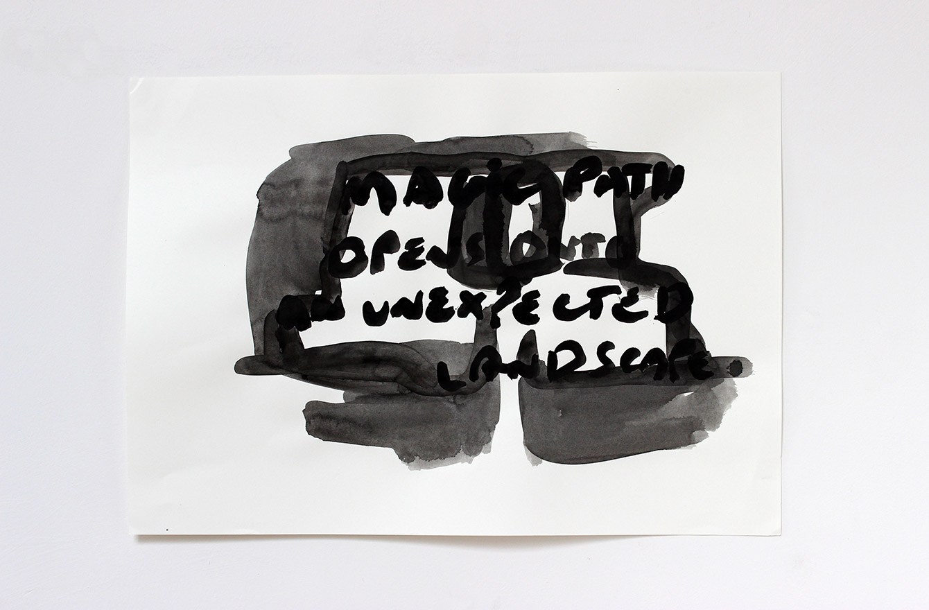 ink on paper, 42x30cm