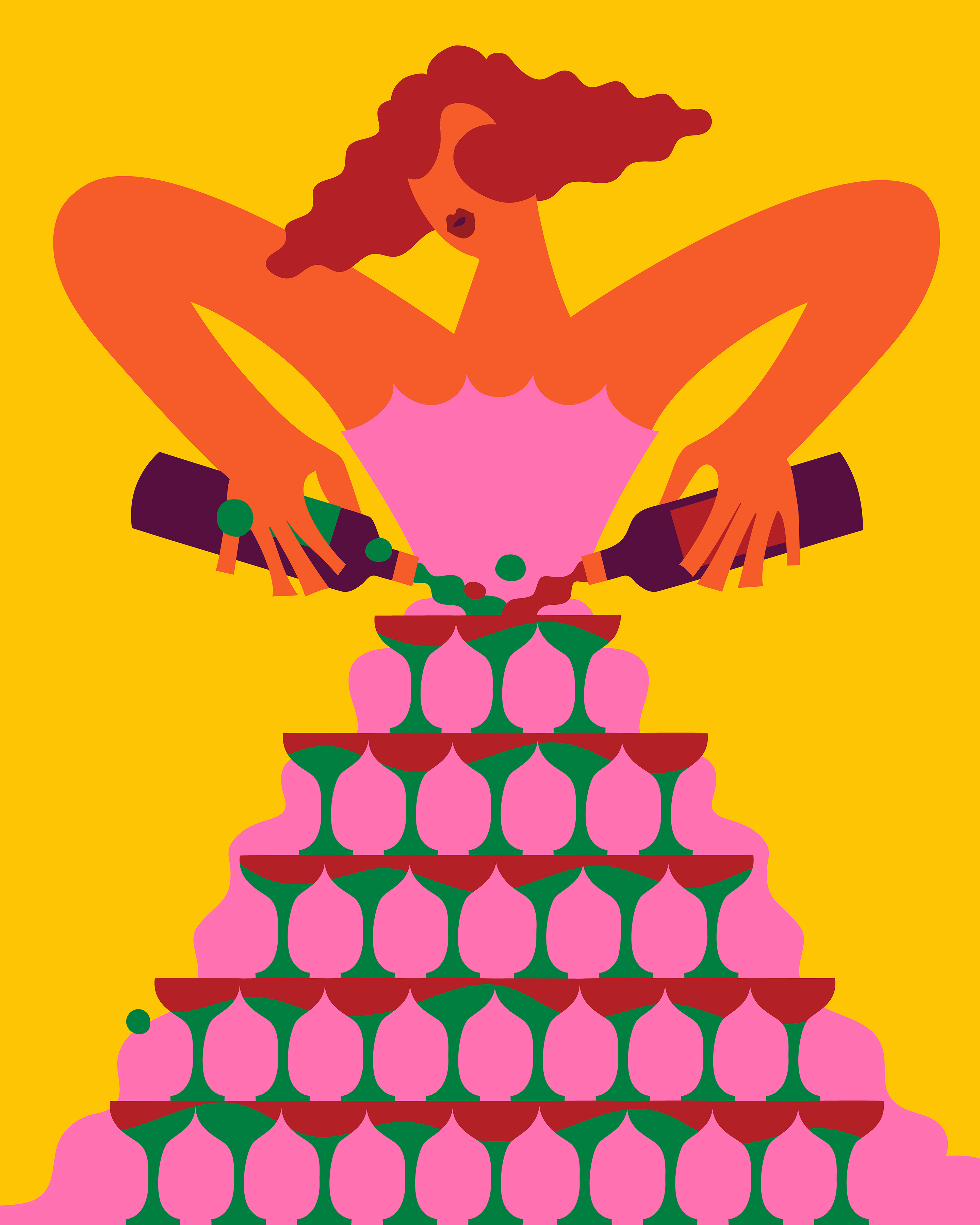 the impromptu pour is nobile : avignonesi italy