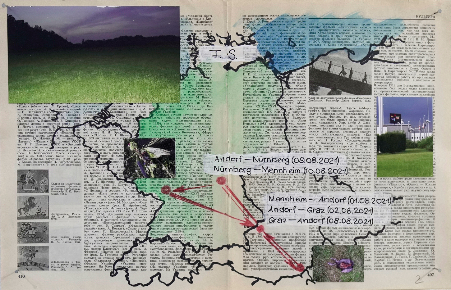 Detail view: Preparing Passages — Before And After The Independence Day Exhibition – Group (2022)