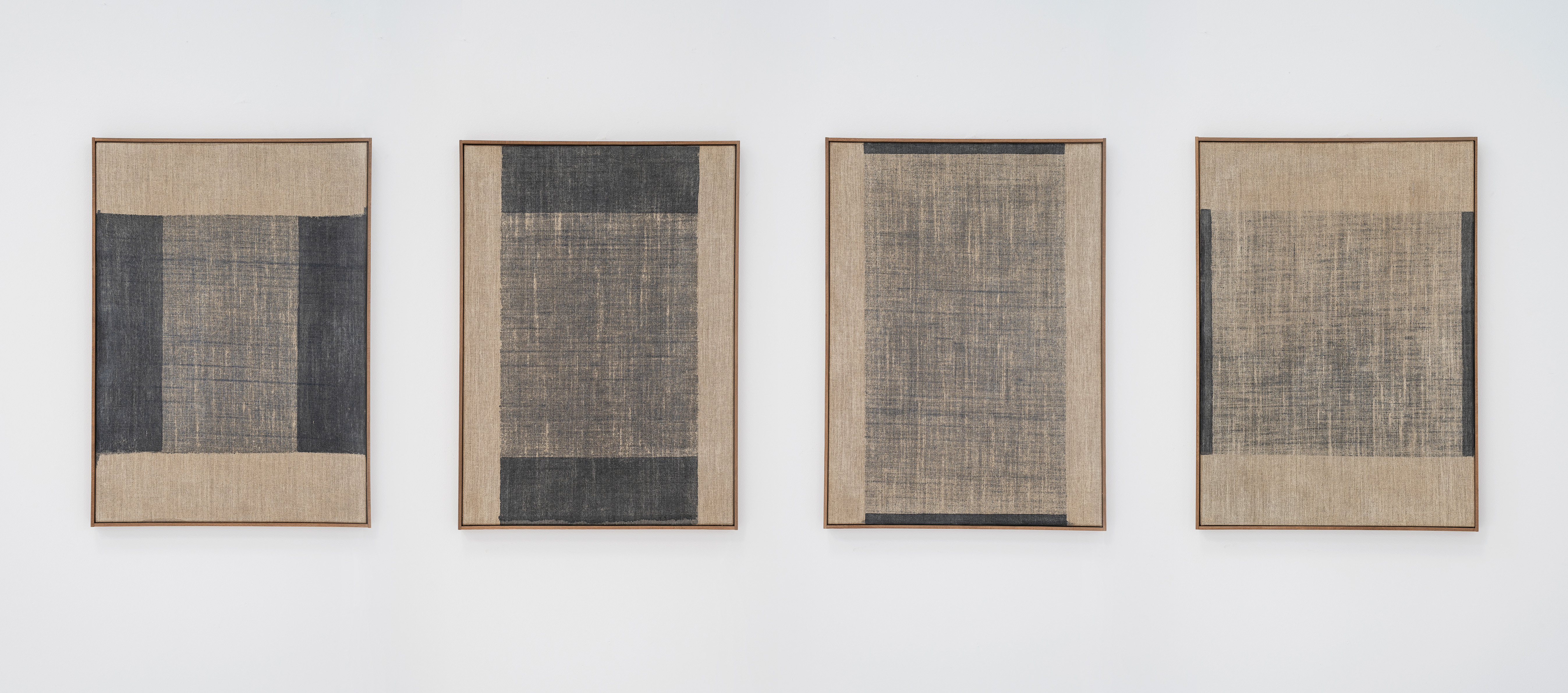 Untitled (1,2,3,4), acrylic on linen,  70 x 50 cm, 2022 