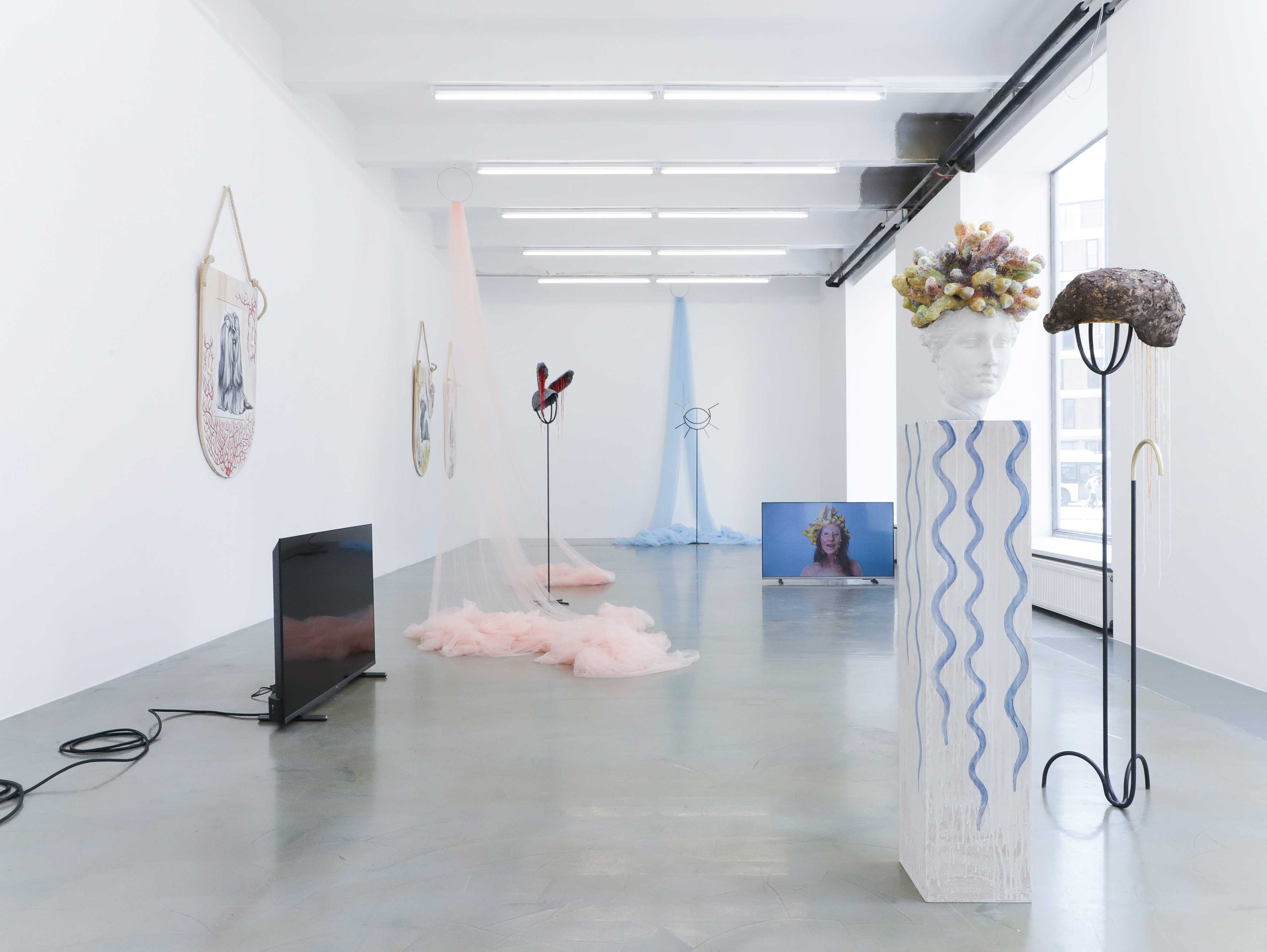 FAKE FUR by NIKA KUPYROVA at RAVNIKAR [from 20240904 to 20241019] [Photo: Marijo Zupanov]