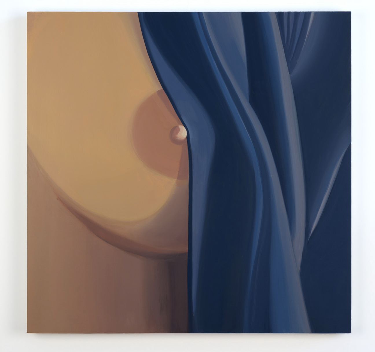 Molly Bounds, Singular Sensation (One More Time), 2021, oil on canvas over panel, 30 x 30 in. (76.2 x 76.2 cm.)