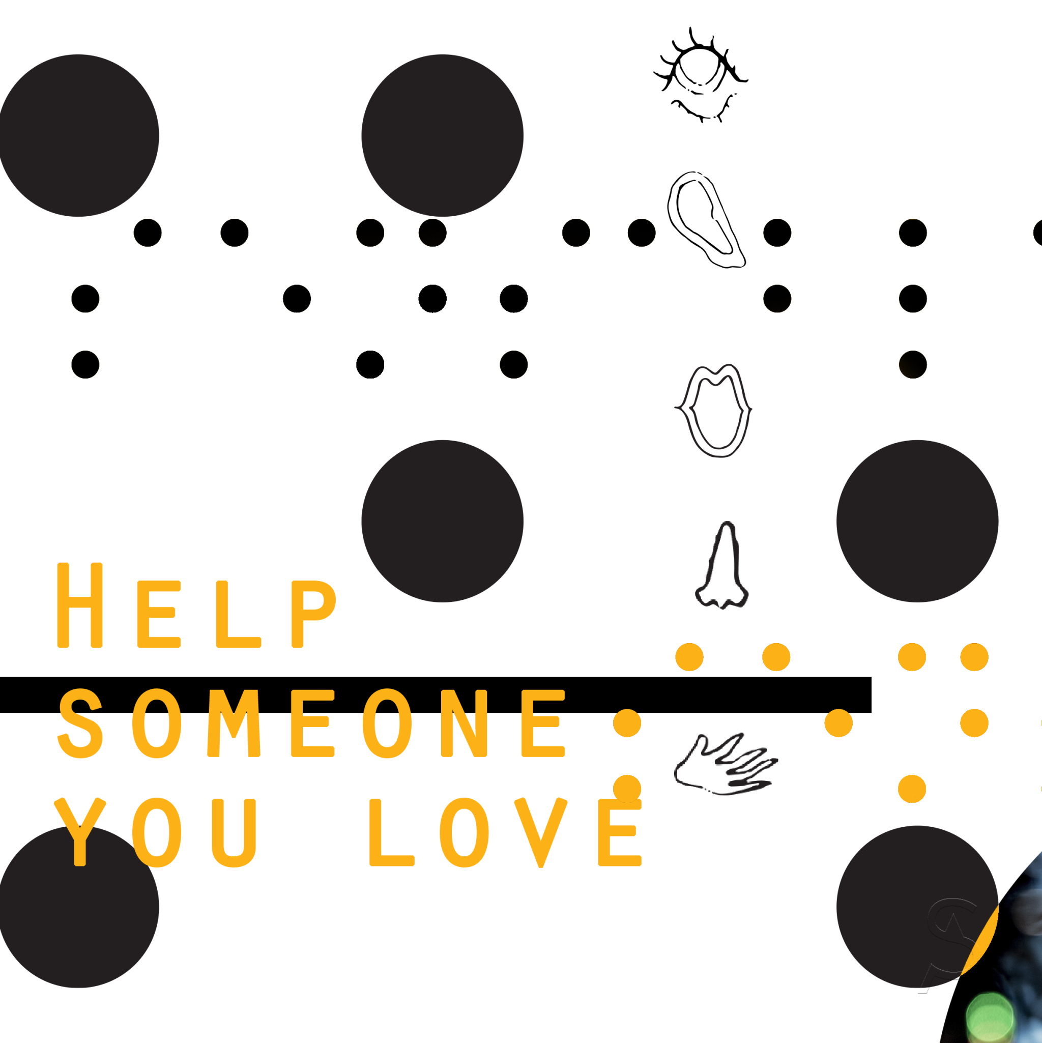 typography, help someone you love
