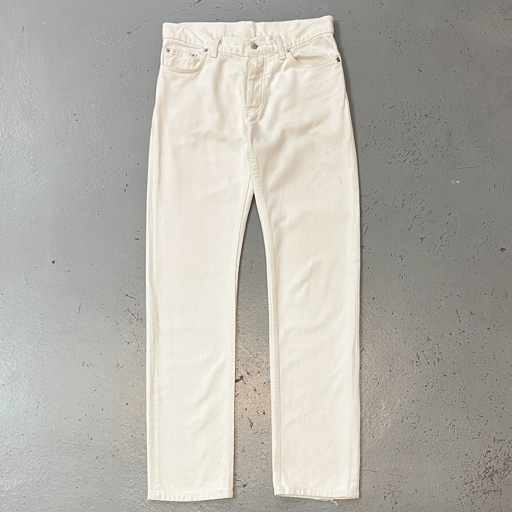 Helmut Lang, 1998 White Painter Jeans - La Nausée - fashion