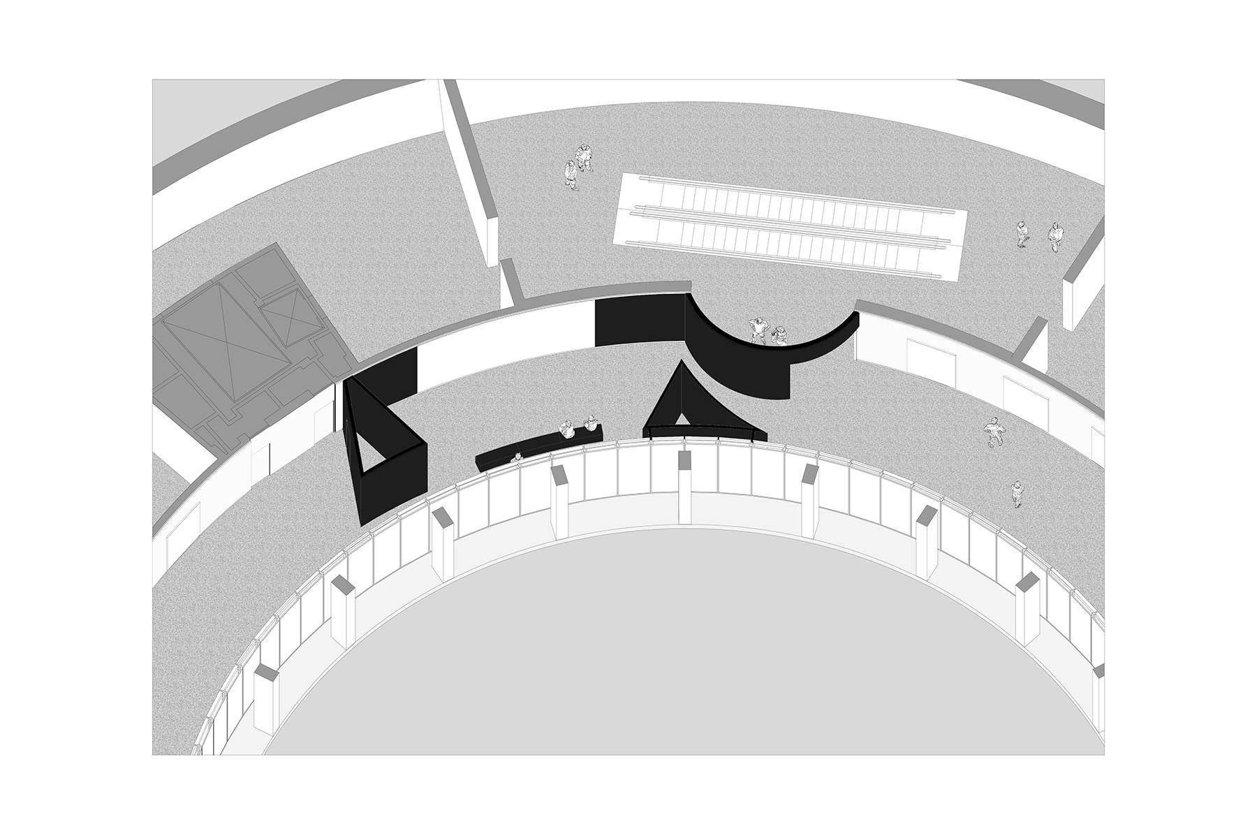 ● Axon collage / Adam Pendleton: Love, Queen / Frederick Tang Architecture / Role: Project Manager / New York, NY (2022-2025)