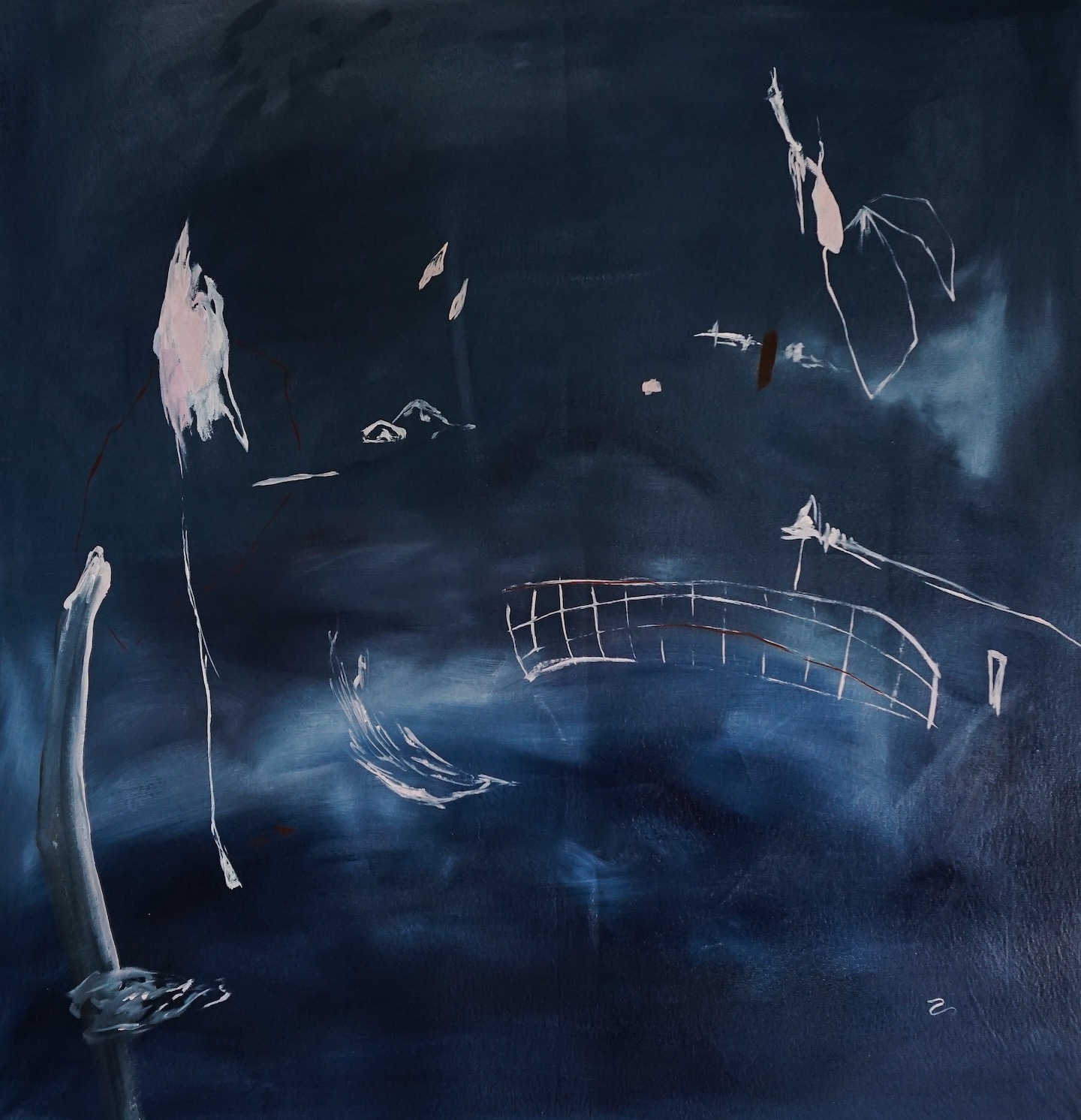 Gone But It Never Left, Oil on Canvas, 36 x 36 in.